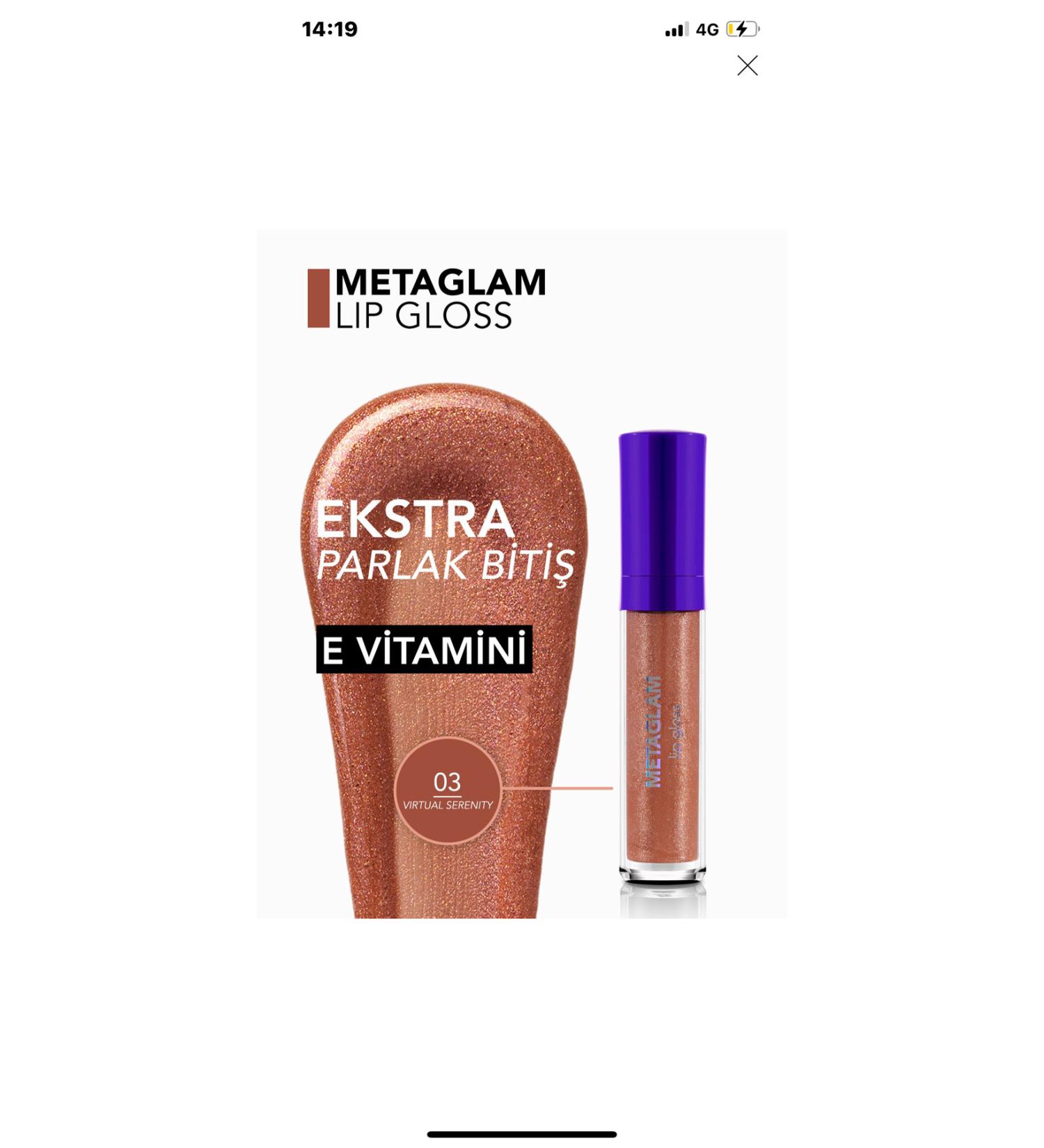 Flormar Metaglam 03 Virtual Serenity - Buy Online on GoSupps.com