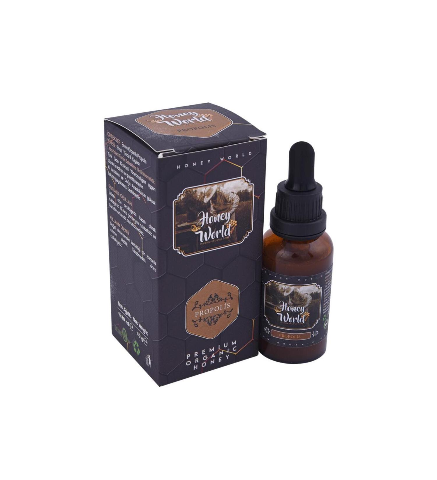 Honey World Organic Propolis 30 ml