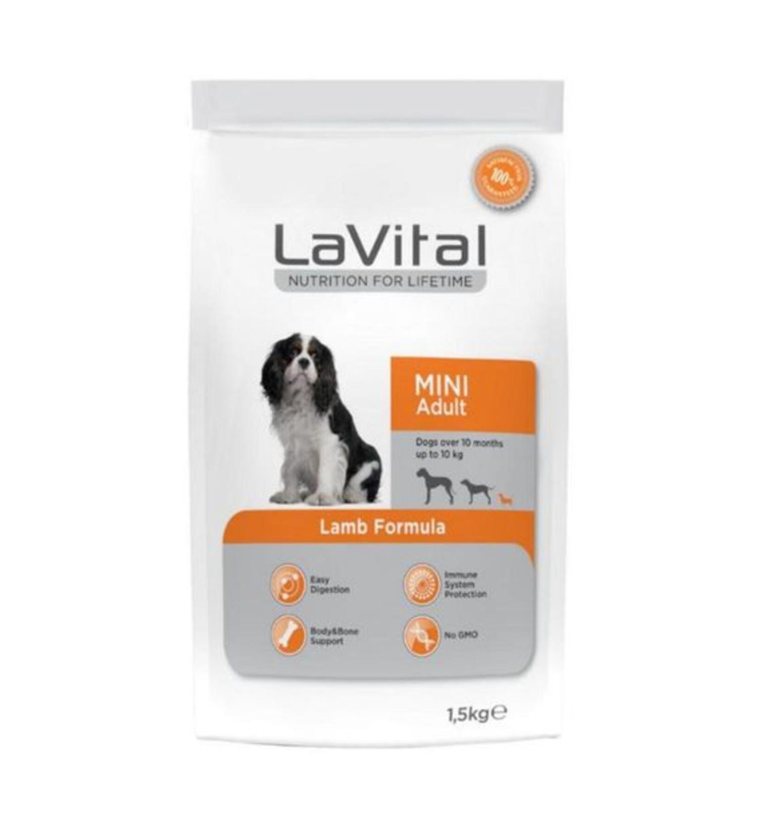 La Vital LaVital Small Breed Adult Dry Dog Food 1.5kg