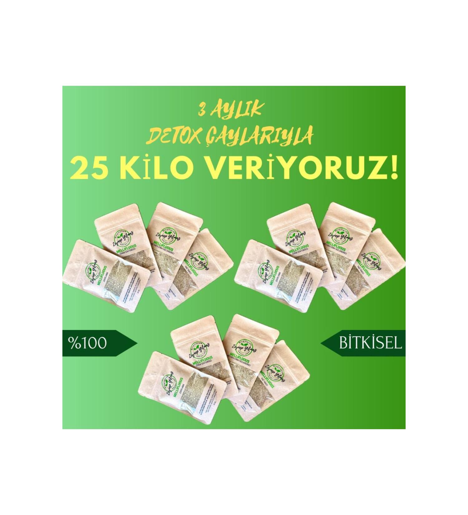 MELLIFLUOUS 3 Months Weight Loss Slimming 1 Helper Appetite Suppressant Detox Diet Tea Herbal Special Mix Tea (3 Months) - Buy Online on GoSupps.com