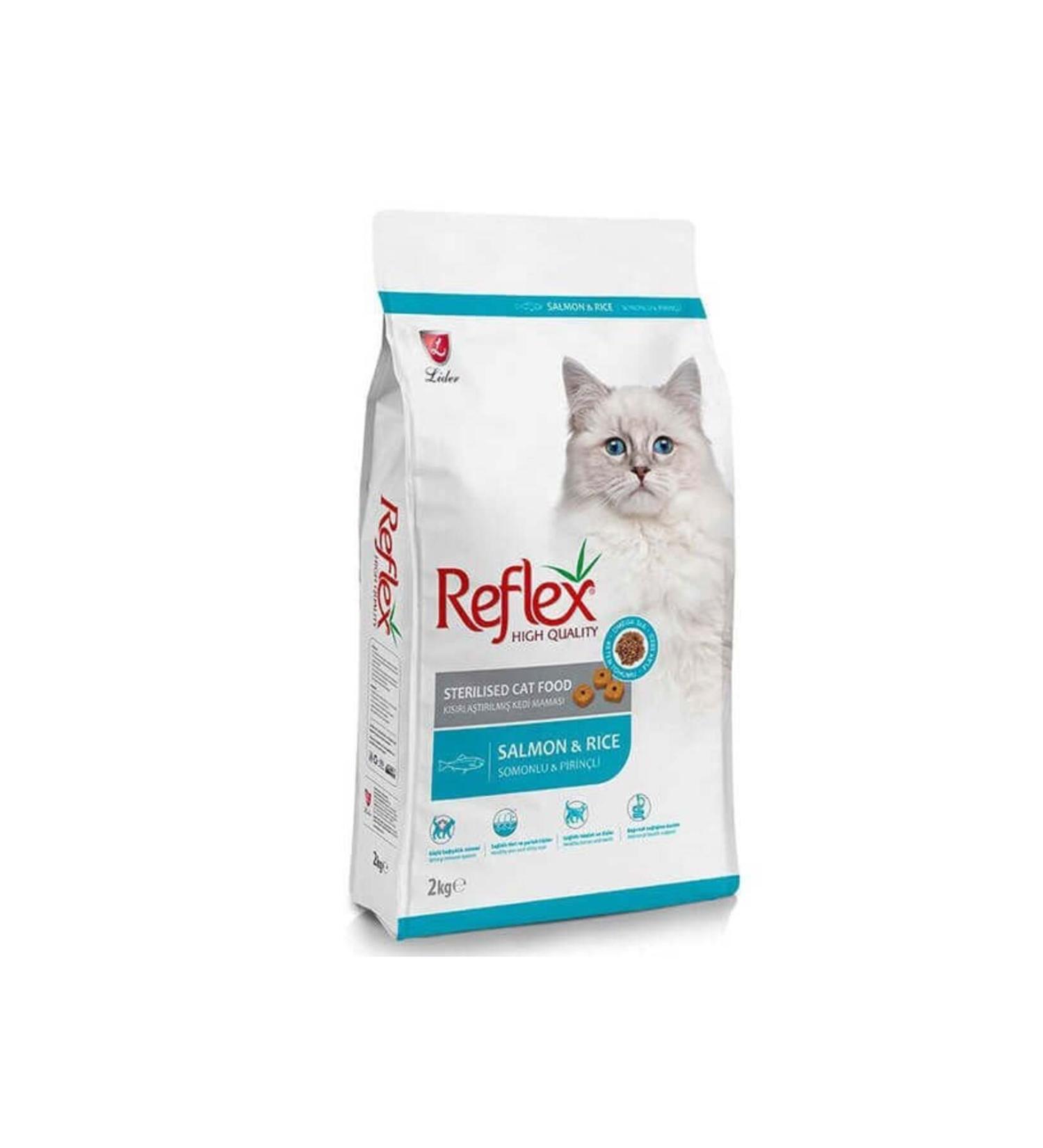 Reflex Salmon Rice Infertile Cat Food 2 Kg