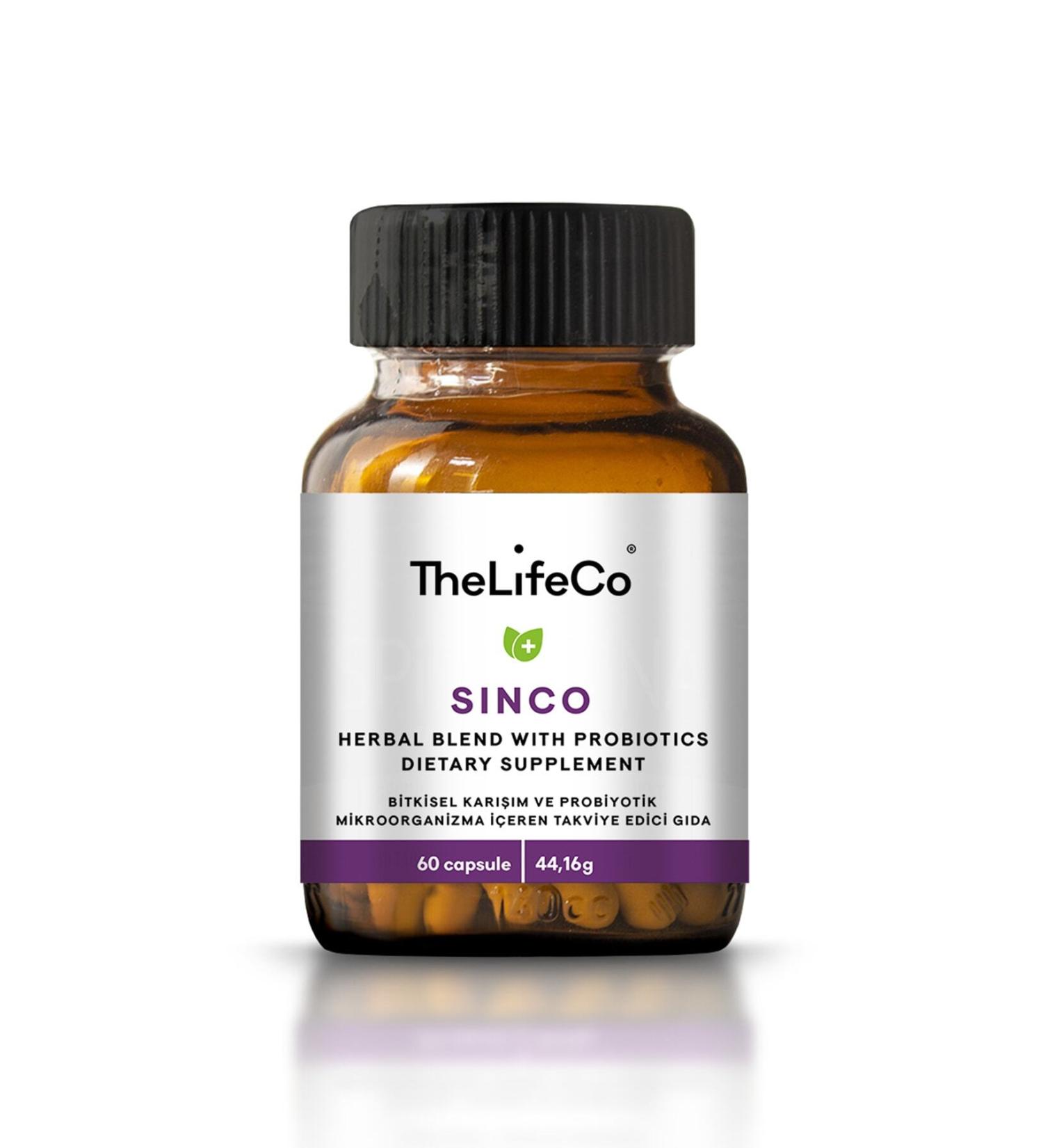 TheLifeCo Sinco 60 Capsules