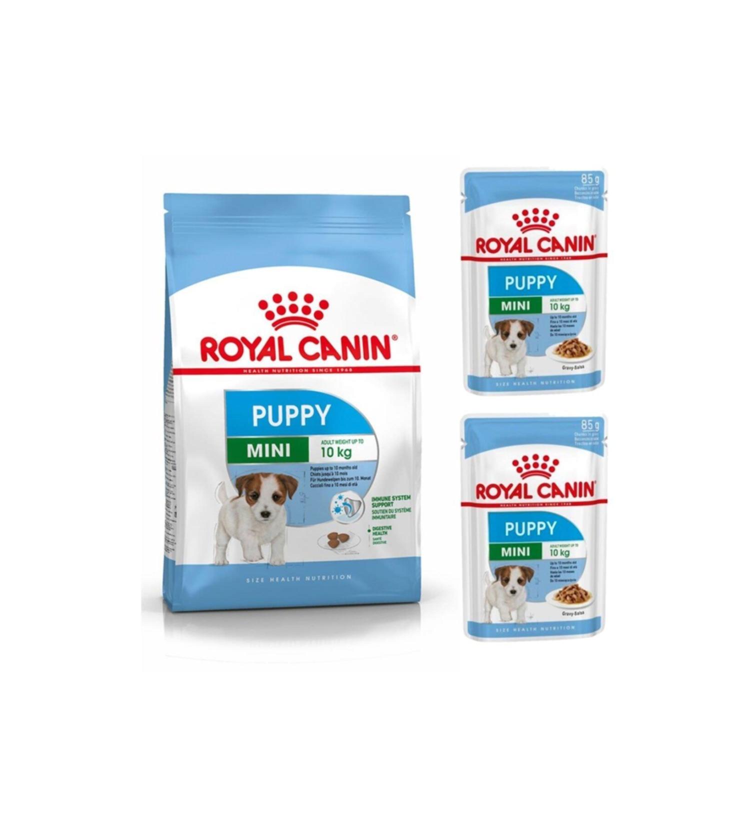 Royal Canin Mini Puppy Puppy Food 2 Kg Mini Puppy Wet Food 2 Pieces (ORIGINAL)