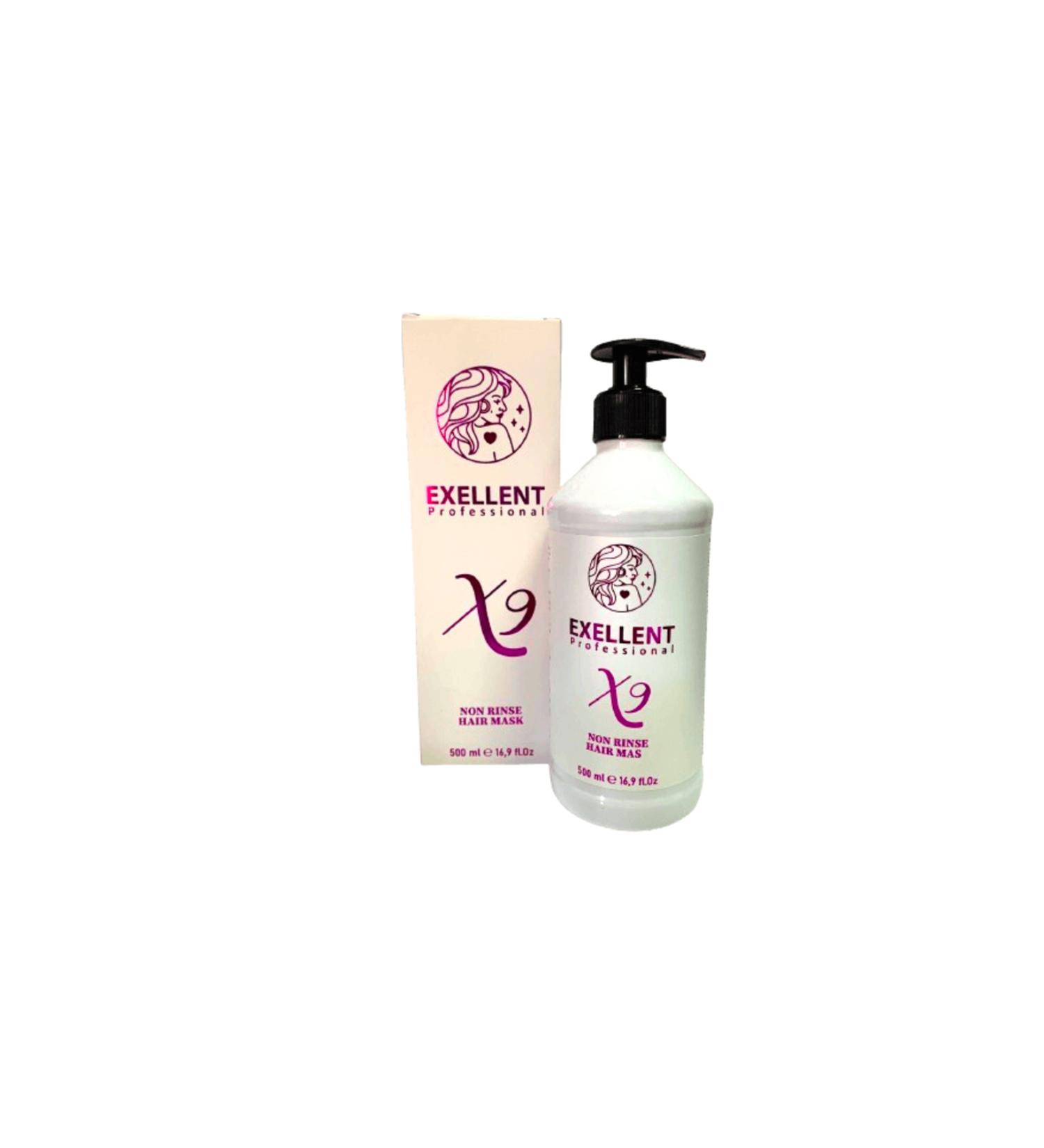 EXELLENT X9 No Rinse Hair Mask 500ml Styling Care Cream