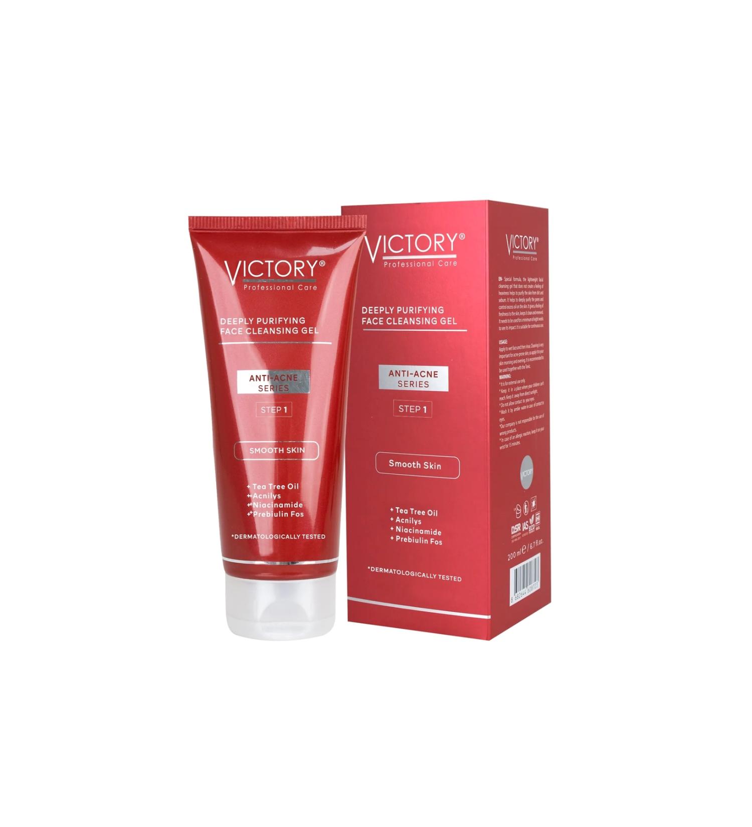 Victory Anti-Acne Purifying Facial Cleansing Gel 200 ml