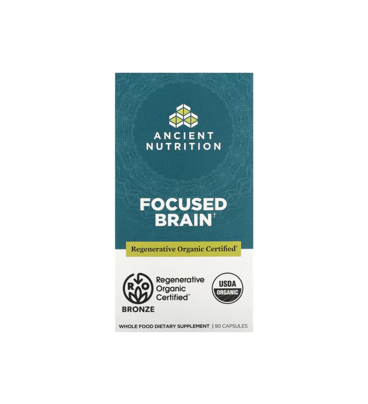 Ancient Nutrition Focused Brain 90 Capsules usa vers.23344