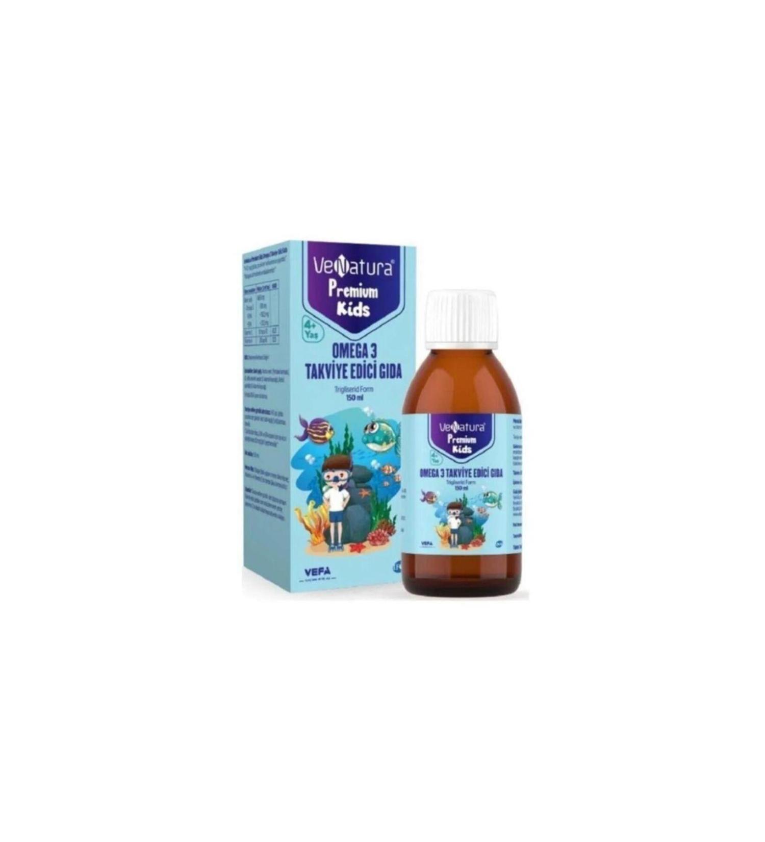 Venatura Premium Kids Omega 3 Syrup 150 ml