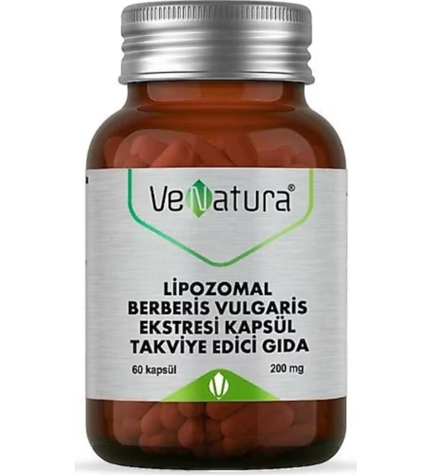 Venatura Berberis Vulgaris Food Supplement 60 Capsules