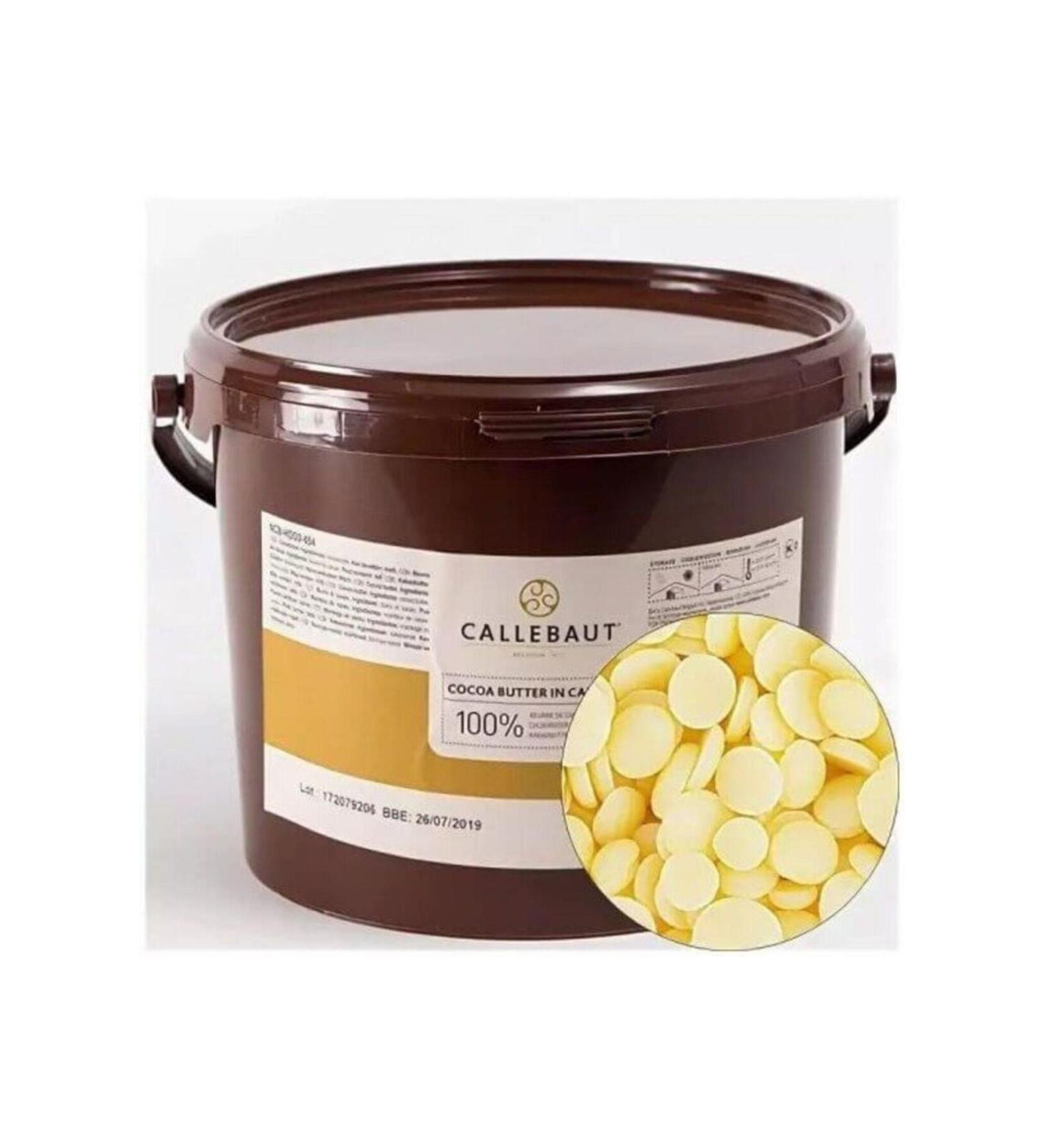 Callebaut Natural Cocoa Butter 3 Kg