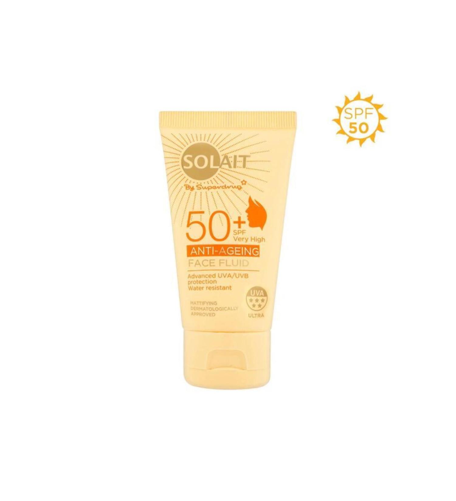Solait Anti-Aging Face Sunscreen Spf 50 50 ml