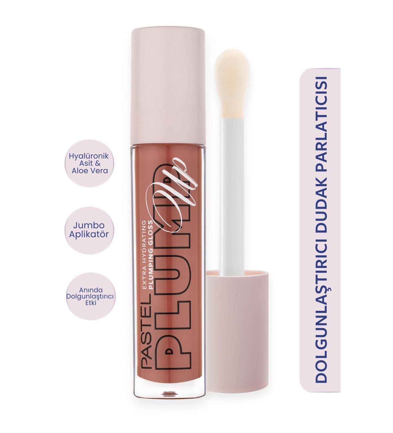 Pastel Plump Up Extra Hydrating Plumping Gloss - Plumping Lip Gloss 205 Just Natural - Buy Online on GoSupps.com