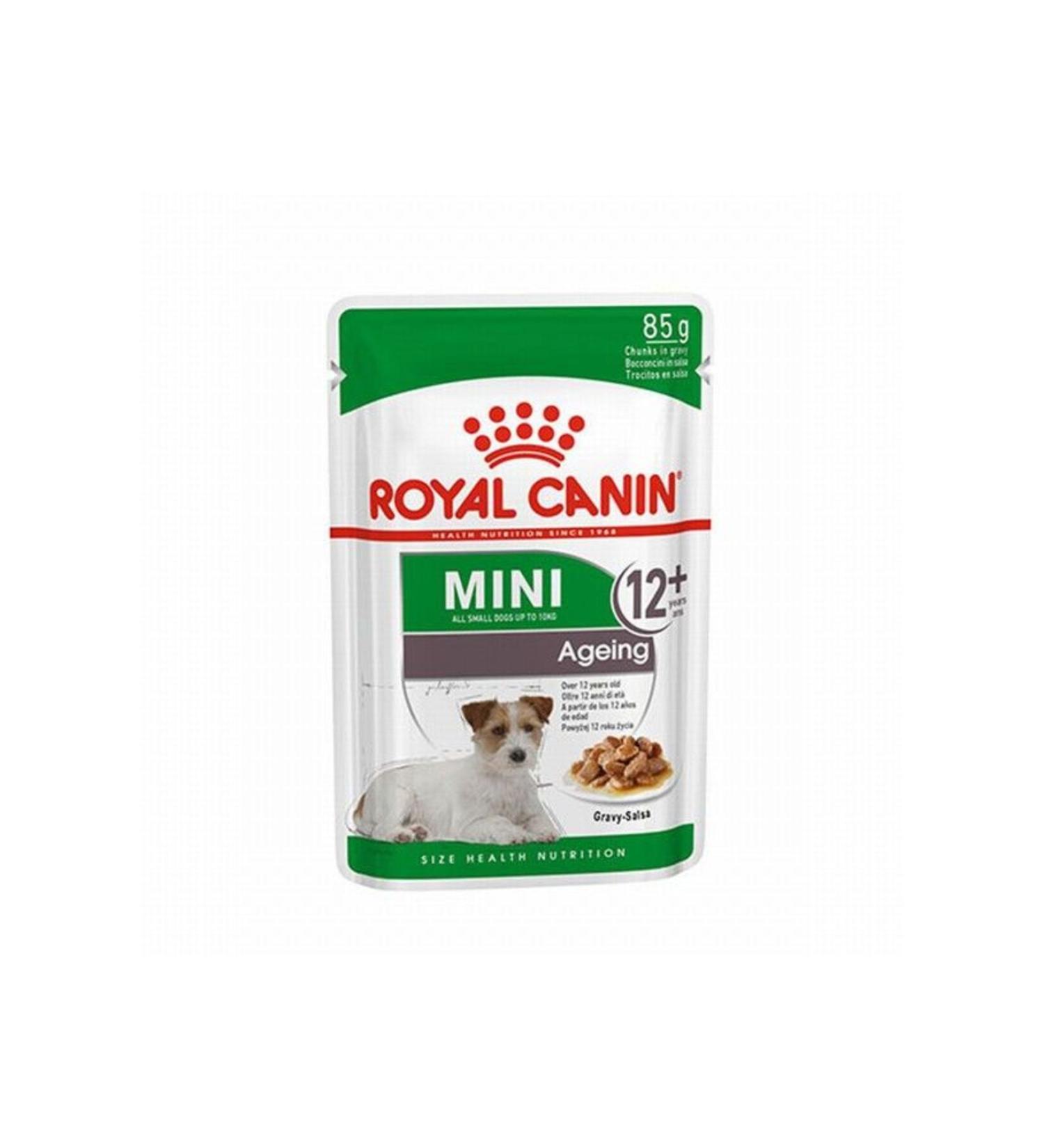 Royal Canin Mini Aging 12+ Pouch Old Dog Canned Food 6 Pieces 85 Gr - Petshopundan - Buy Online on GoSupps.com
