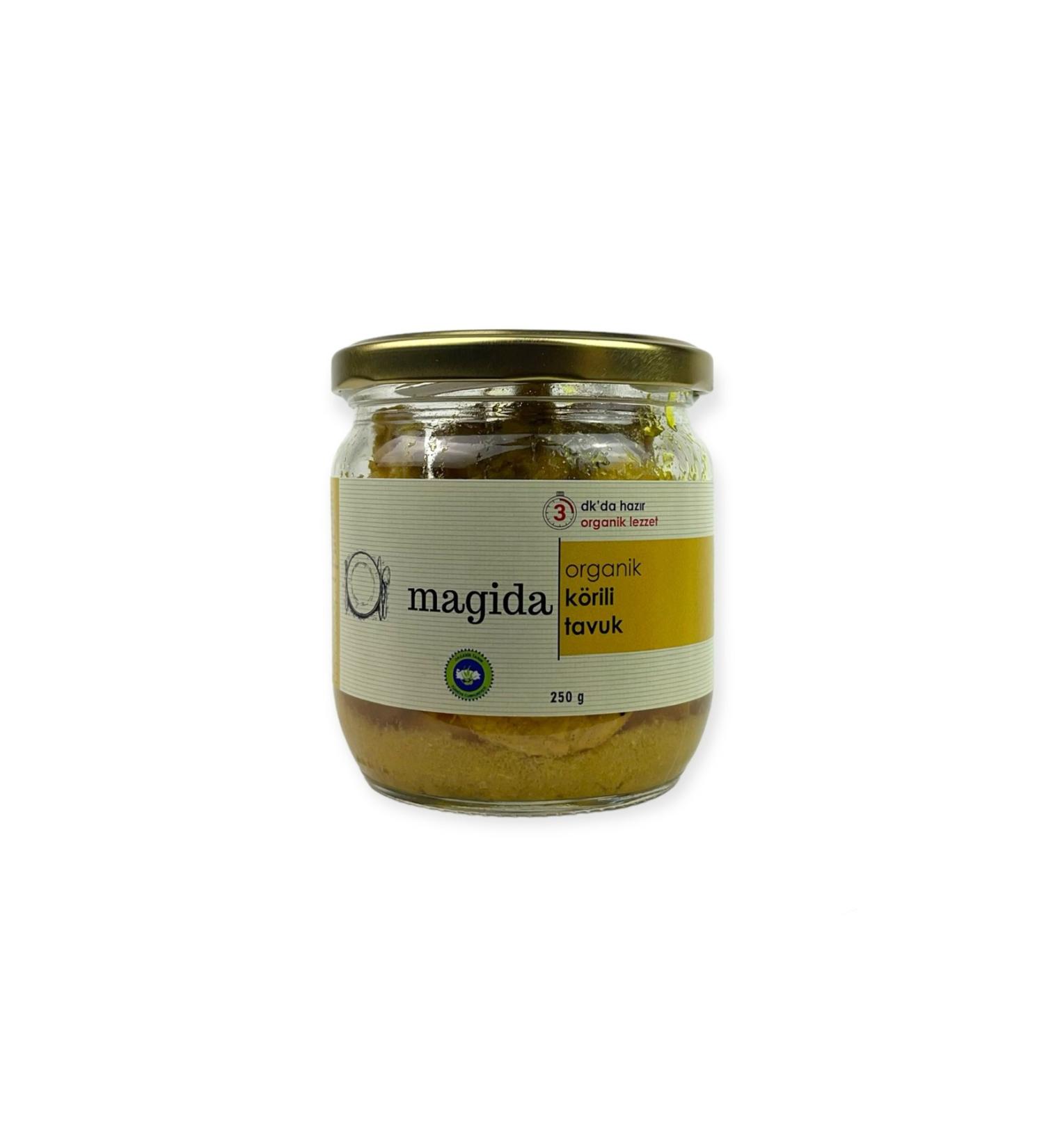 Magida Organic Organic Curry Chicken - Ready Meal - Heat Eat