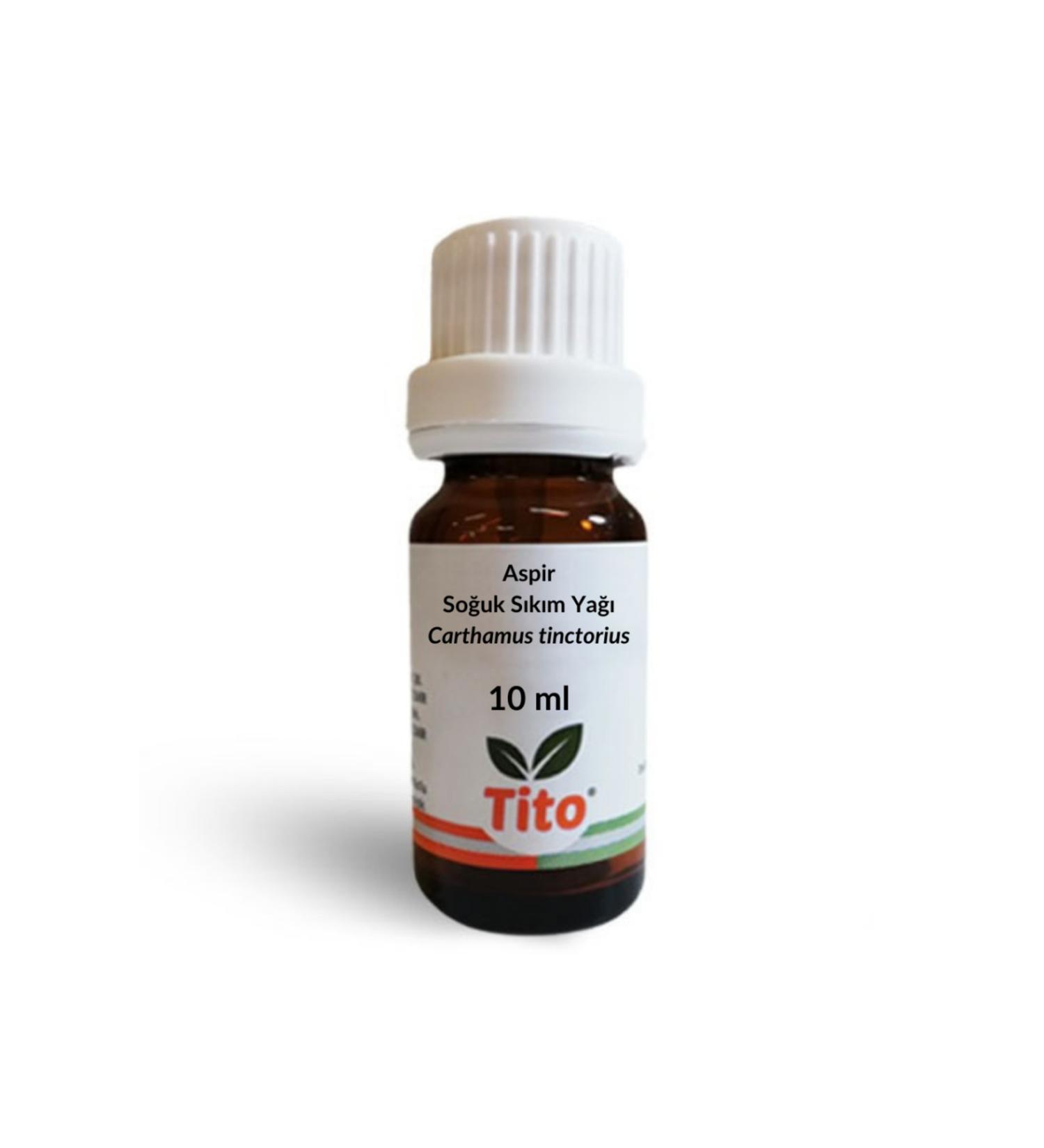 Tito Safflower Cold Pressed Oil Carthamus Tinctorius 10 ml