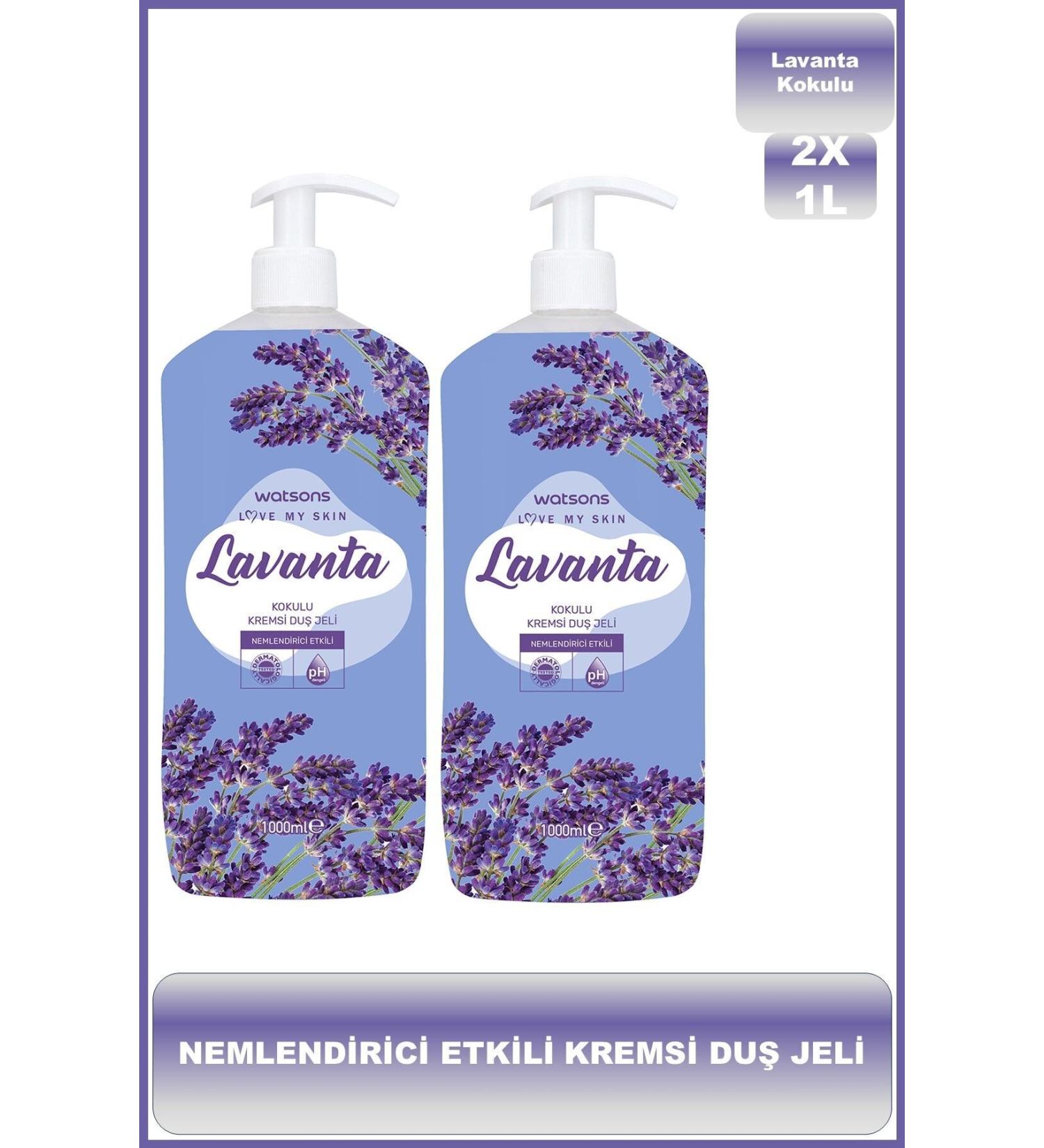 Watsons Creamy Shower Gel That Makes Skin Soft and Smooth-Lavender 2 Pieces eleg.339