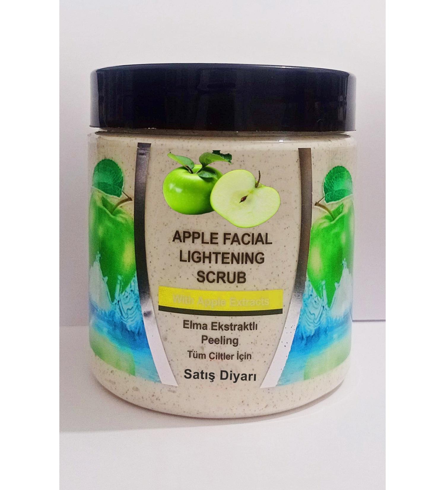 Sales Diyar Apple Extract Peeling Face and Body Mask for a More Lively Skin Suitable for All Skin Types 500g