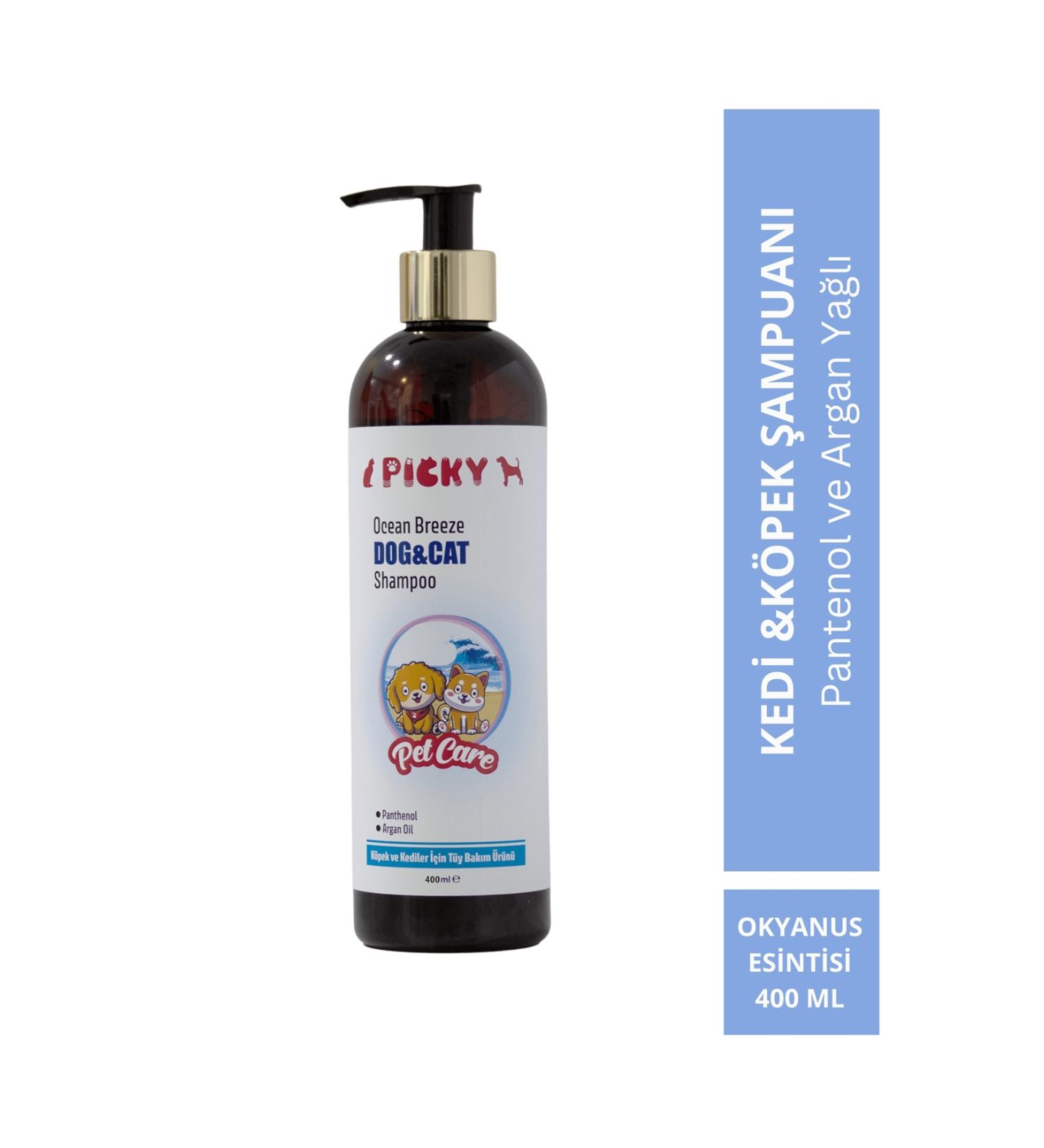 PICKY Dog Cat Shampoo Ocean Breeze - Dog & Cat Shampoo Breeze 400 ml