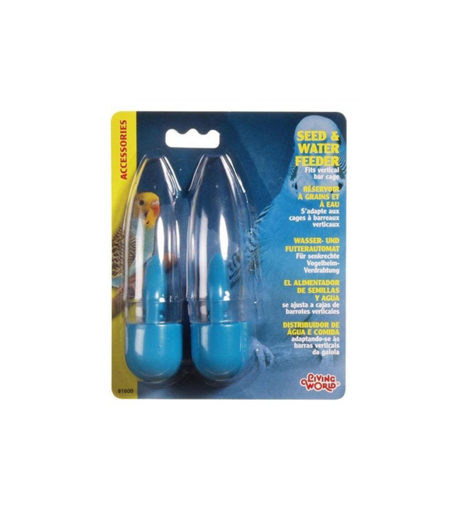 Living World Feeder - Drinker (PACK OF 2) - From Petshop