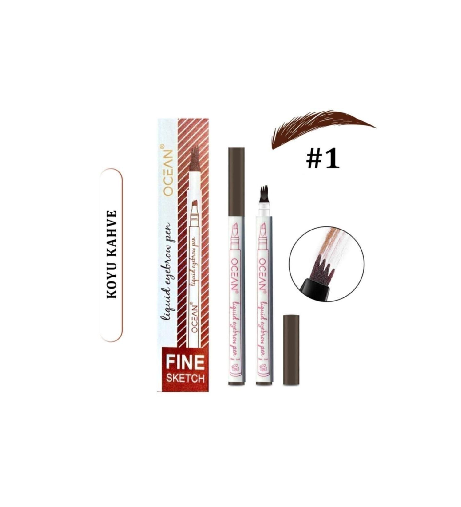 B YUTREND Liquid Eyebrow -Permanent-Shaping Pencil