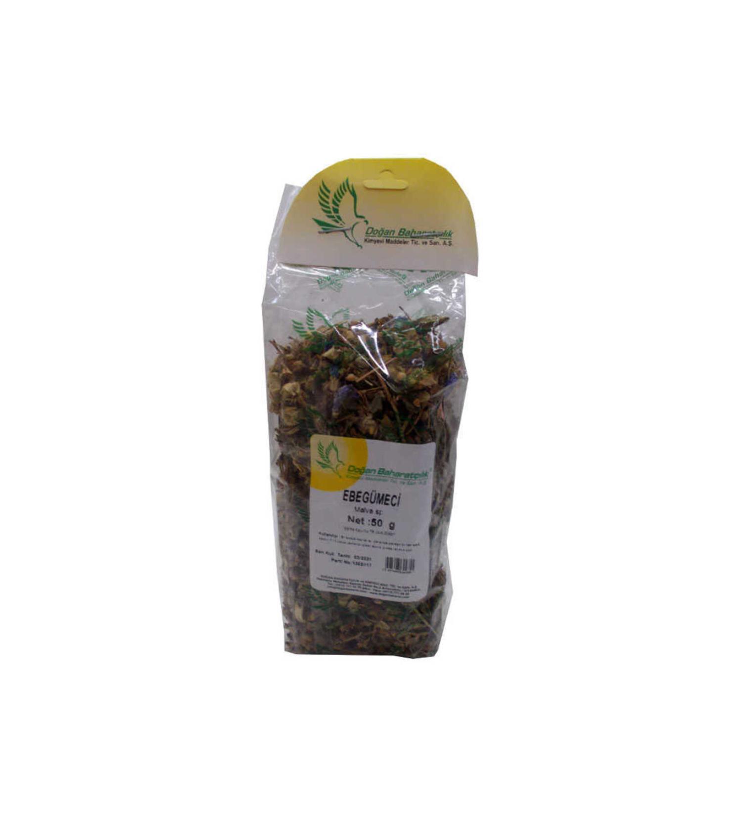 colezium Mallow Herb Natural 50 Gr Package