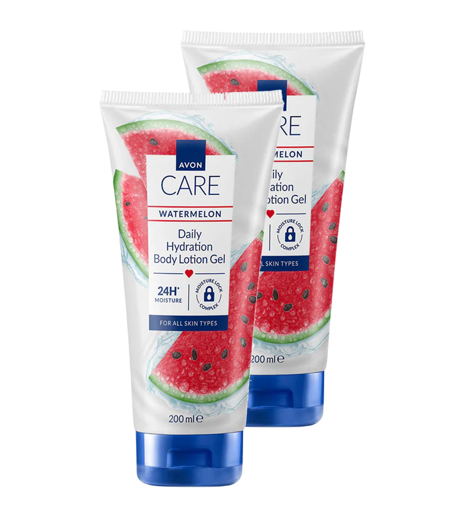 Avon Care Watermelon Watermelon Scented Body Lotion Gel 200 Ml. Set of Two - Buy Online on GoSupps.com