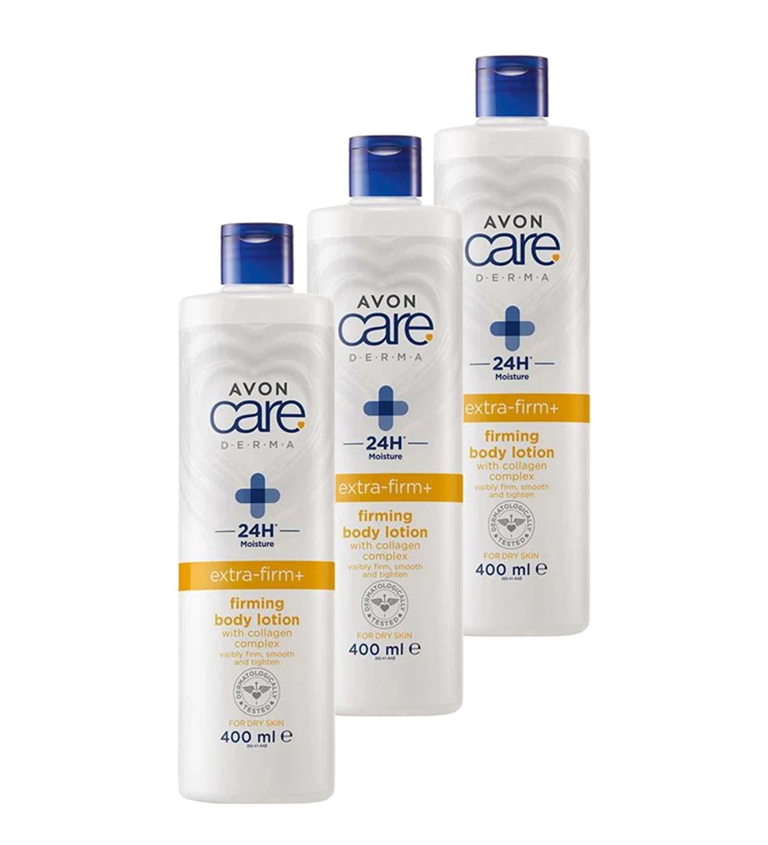 Avon Care Derma Extra Firm Firming Body Lotion 400 Ml. Triple Set