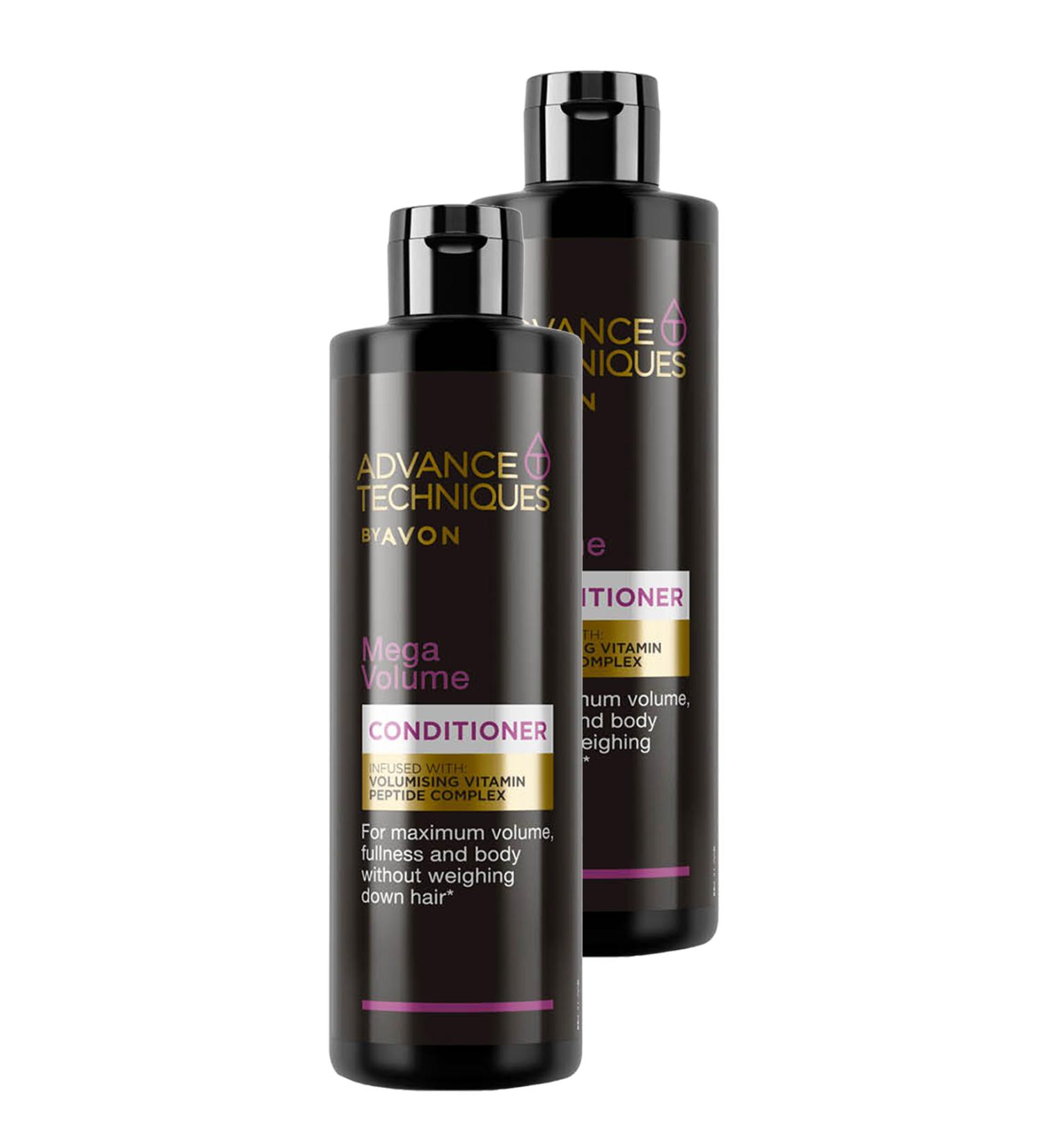Avon Advance Techniques Mega Volume Volumizing Conditioner 250 Ml. Duo Set - Buy Online on GoSupps.com