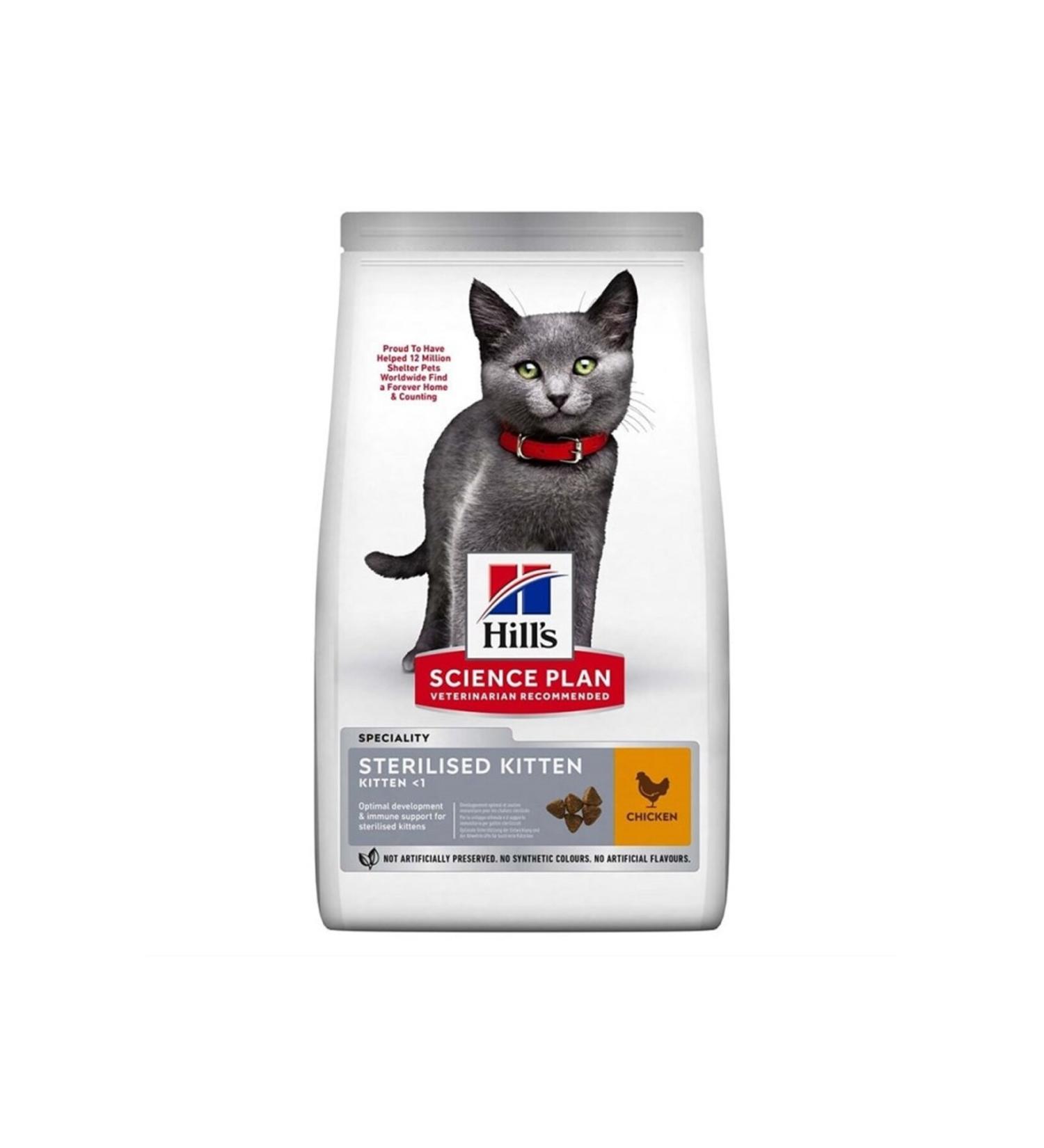 Hill's SCIENCE PLAN Chicken Sterilized Kitten Food 1.5kg
