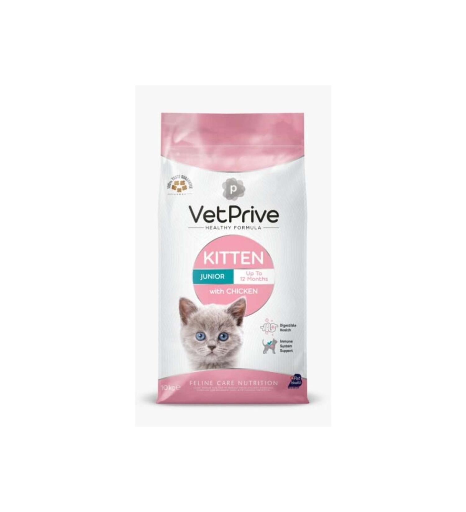 PATIIZICO Vet Prive Kitten Chicken Kitten Cat Food 10 Kg