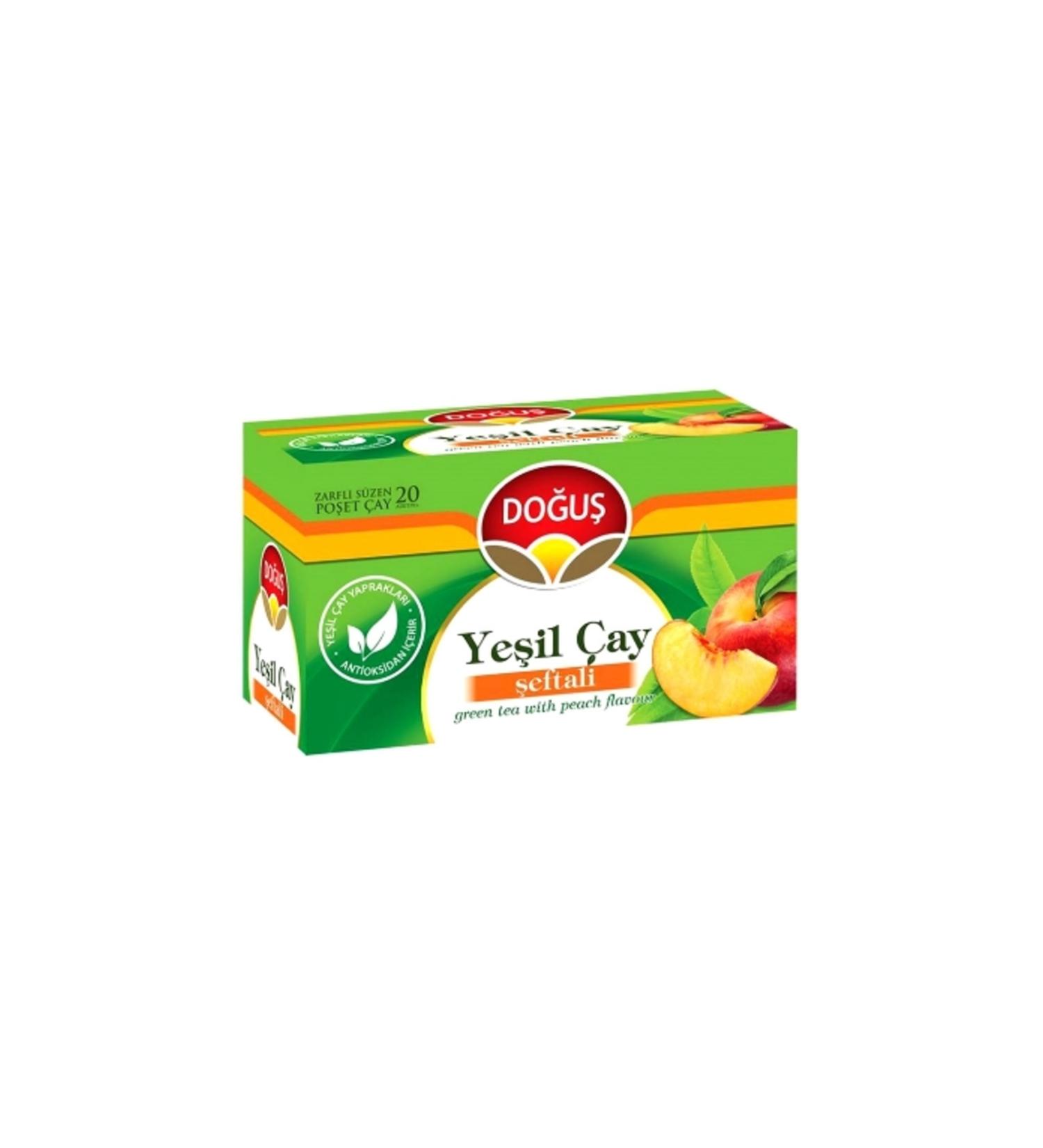 Do u Tea Do u Peach Green Tea 20-pack 35 Gr. (HERBAL TEA) (4-pack)