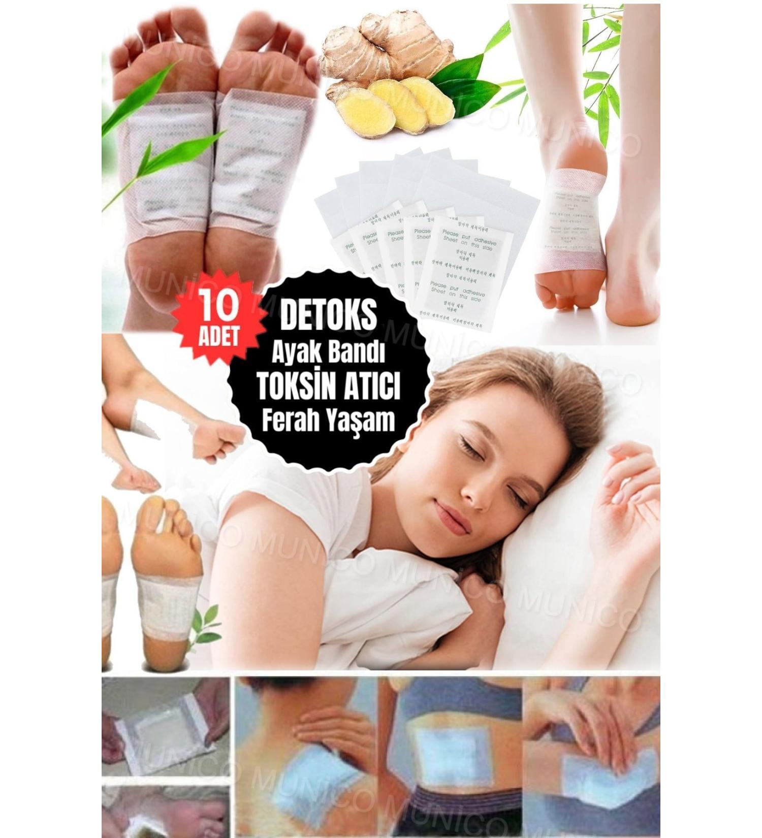 Gaggani Energizing Detox Foot Patch - Deep Sleep and Relaxation with 10 Bamboo Vinegar Foot Masks