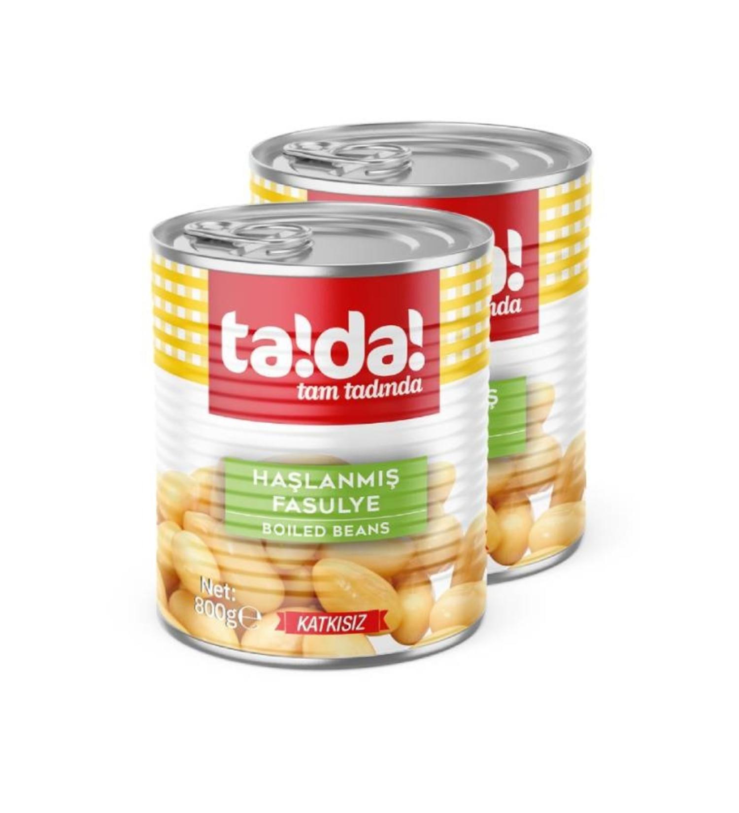 Tada Boiled Beans 800 Gr (2 Pieces)