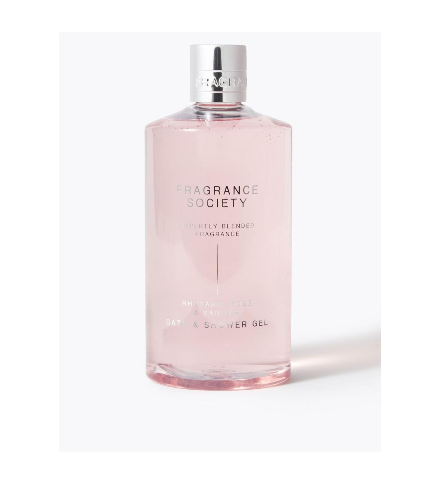 Marks & Spencer Rhubarb Rose & Vanilla Scented Shower Gel 500ml