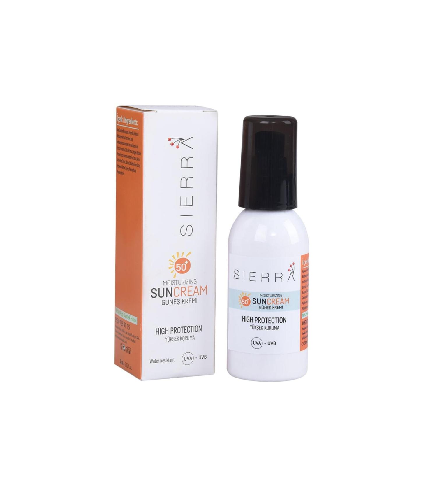 High Sierra Sierra SPF 50 Sunscreen Face Cream 50 ml