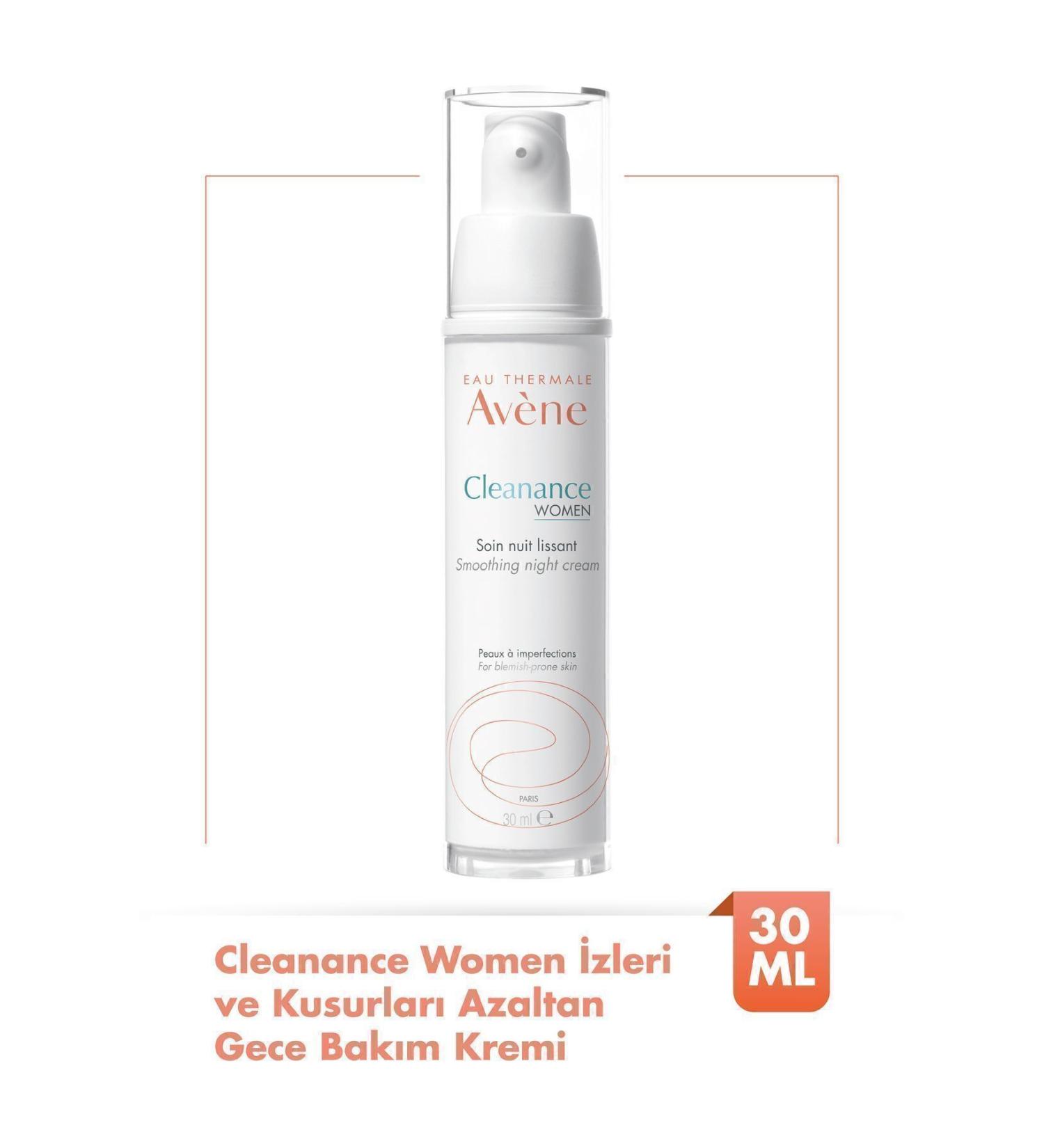 Avene Moisturizing Night Care Cream That Makes the Skin Smoother 30 ml Demb.1722