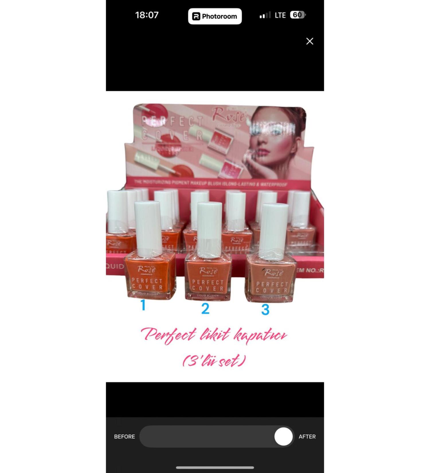 Gezer Life Blush 3-piece set