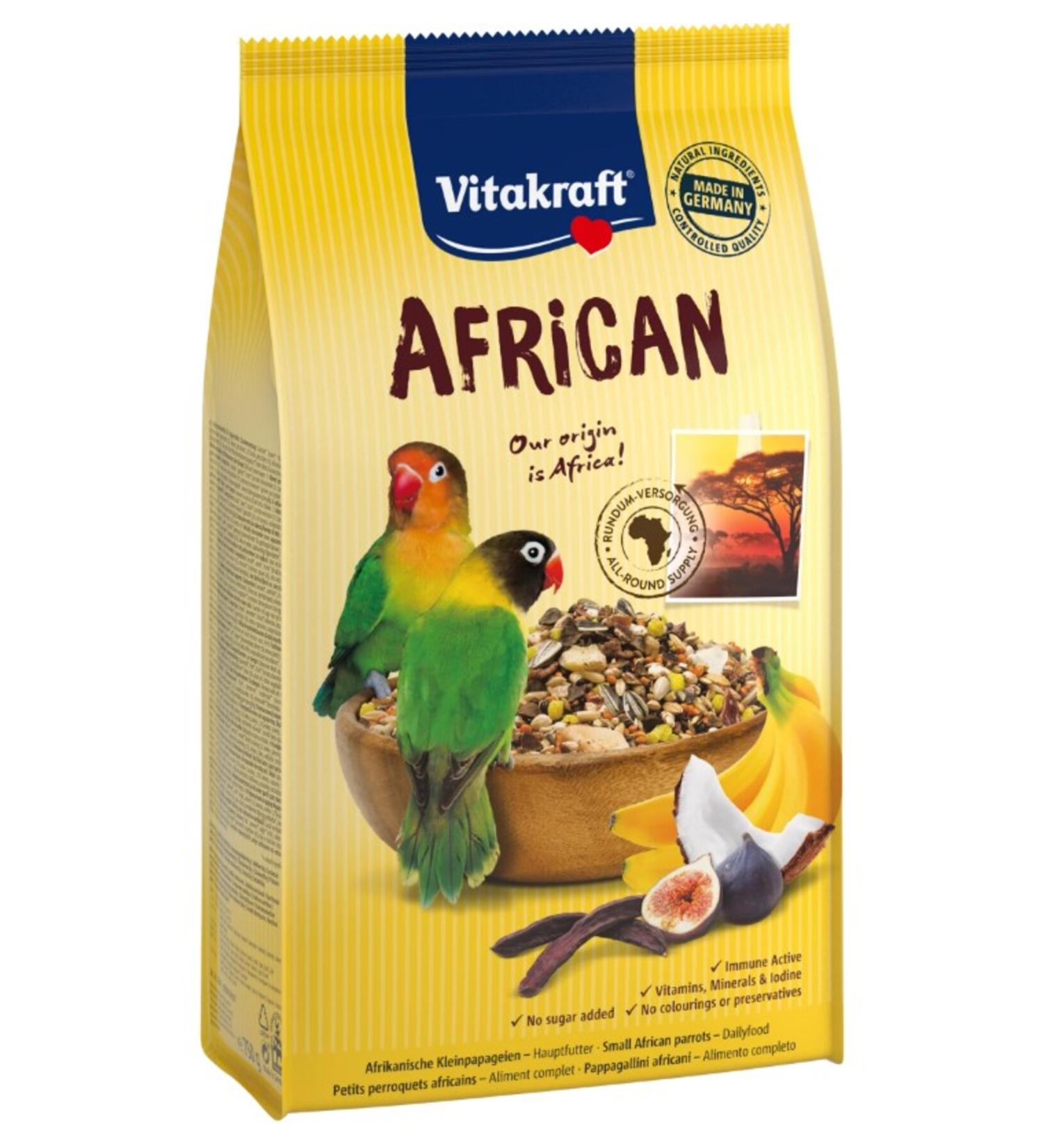 Vitakraft African Lovebird Food 750 gr