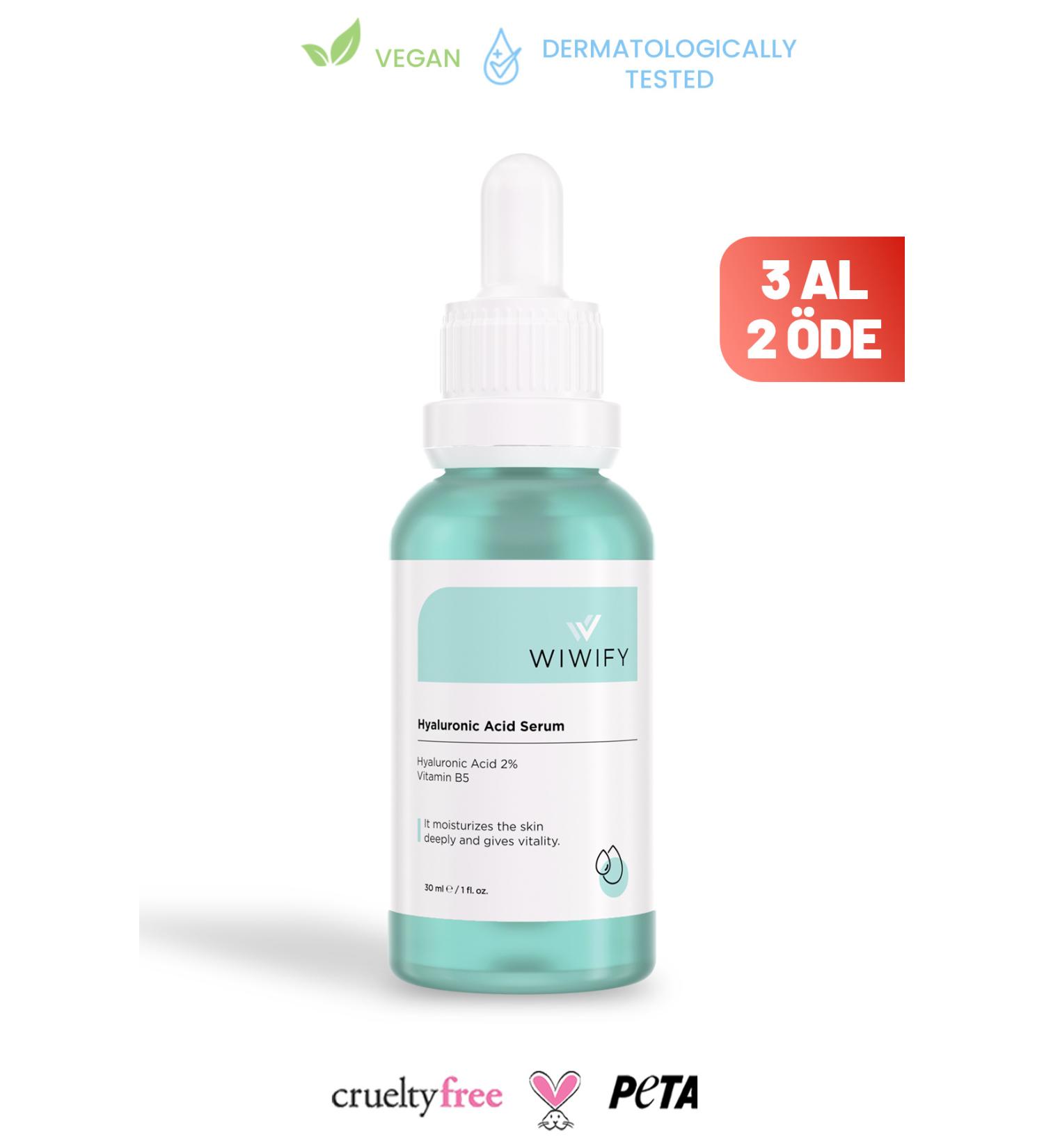 WIWIFY Intensive Moisturizing Care Serum (Hyaluronic Acid 2% B5) For All Skin Types - Buy Online on GoSupps.com