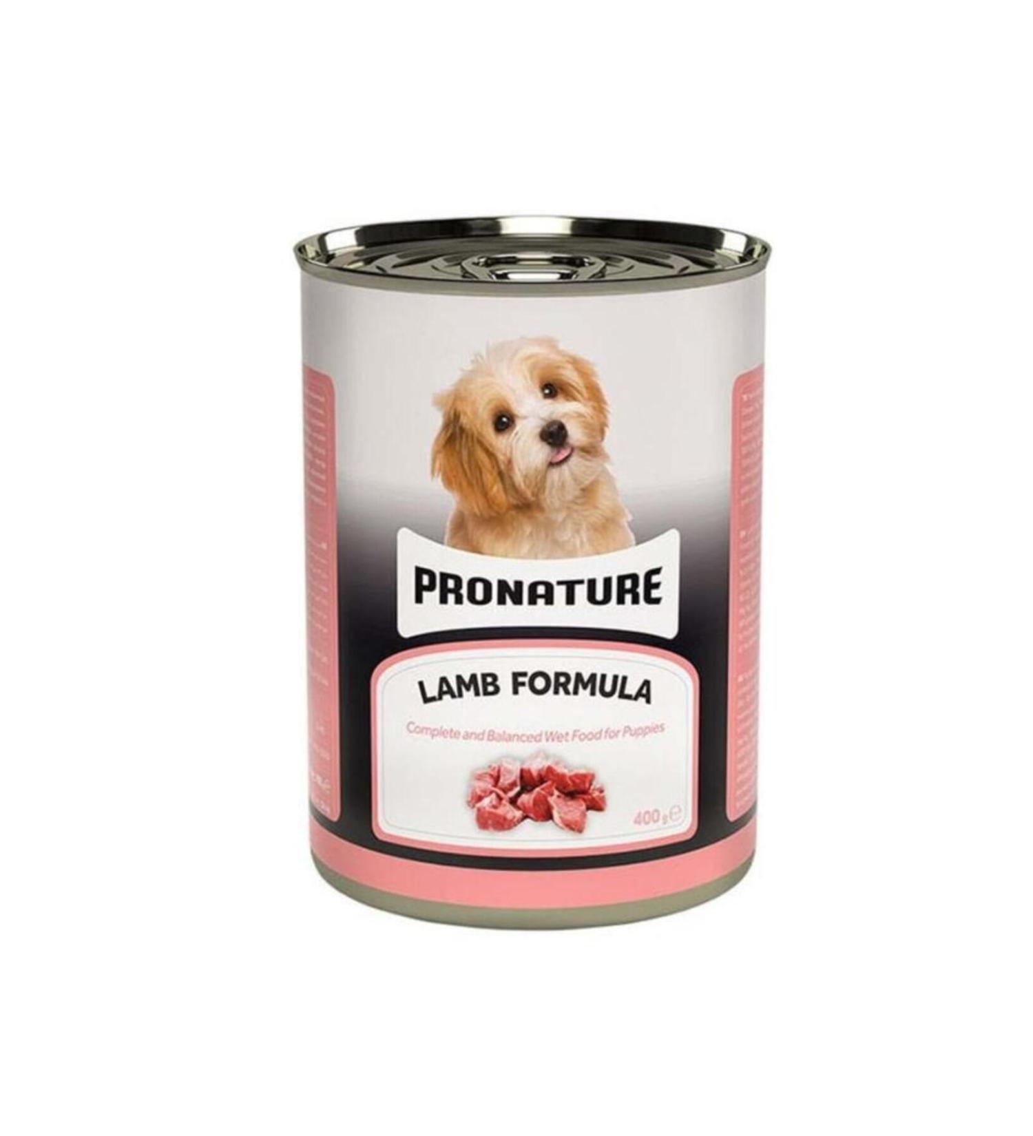 pronature Lamb Piece Meat Puppy Canned Food 400 gr - Petshopundan