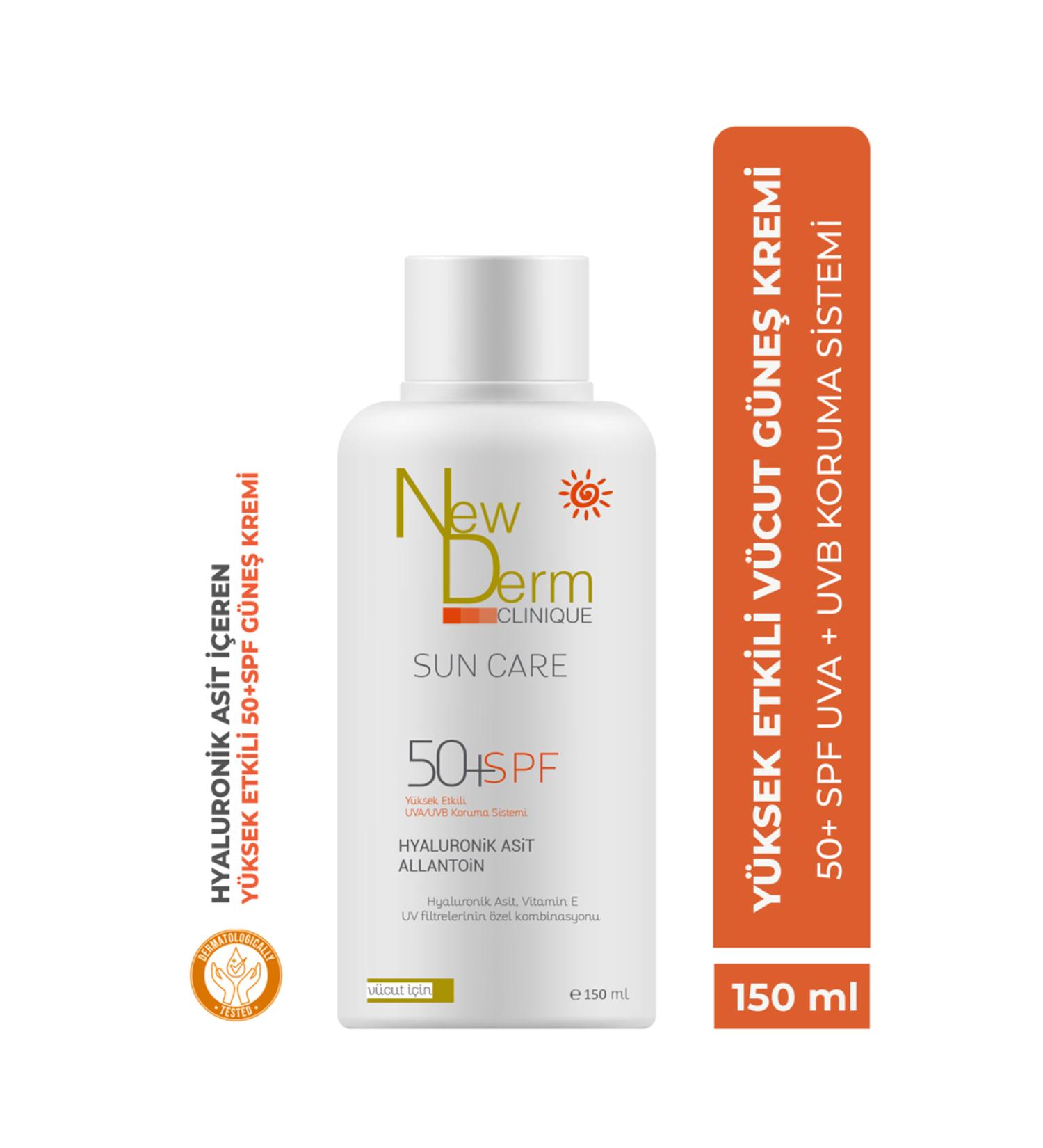 NEWDERM Sun Cream 50 Spf Sun Cream 150 ML Sun Care - Buy Online on GoSupps.com