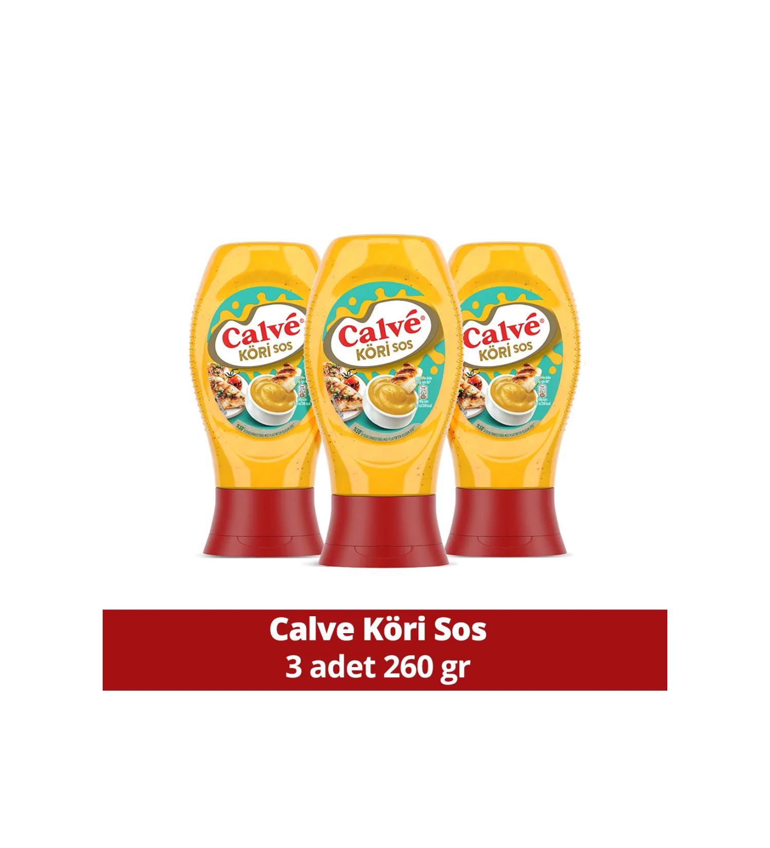 Calve Curry Sauce 260 gr X 3 Pieces - Buy Online on GoSupps.com