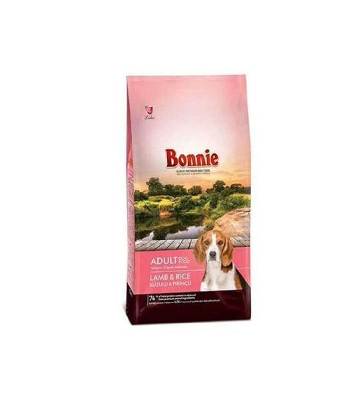 Bonnie Adult Lamb and Rice Adult Dog Food 2.5 Kg