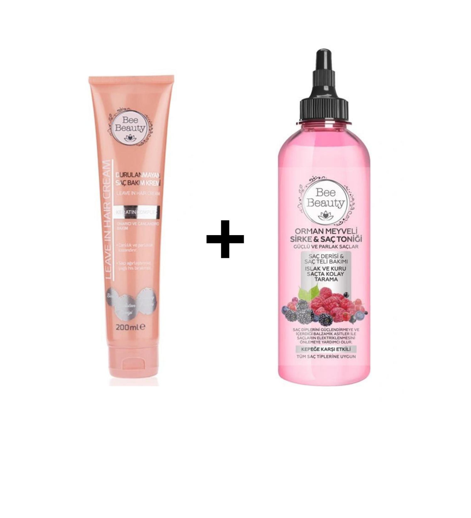 Bee Beauty Forest Fruit Vinegar and Hair Tonic Leave-In Conditioner - Buy Online on GoSupps.com
