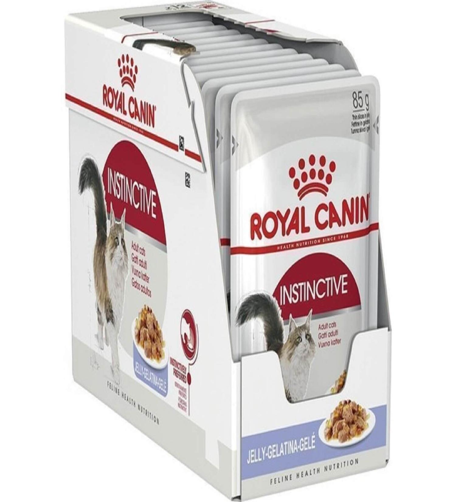 Royal Canin Instinctive Jelly Adult Cat Canned Food 12 x 85 Gr