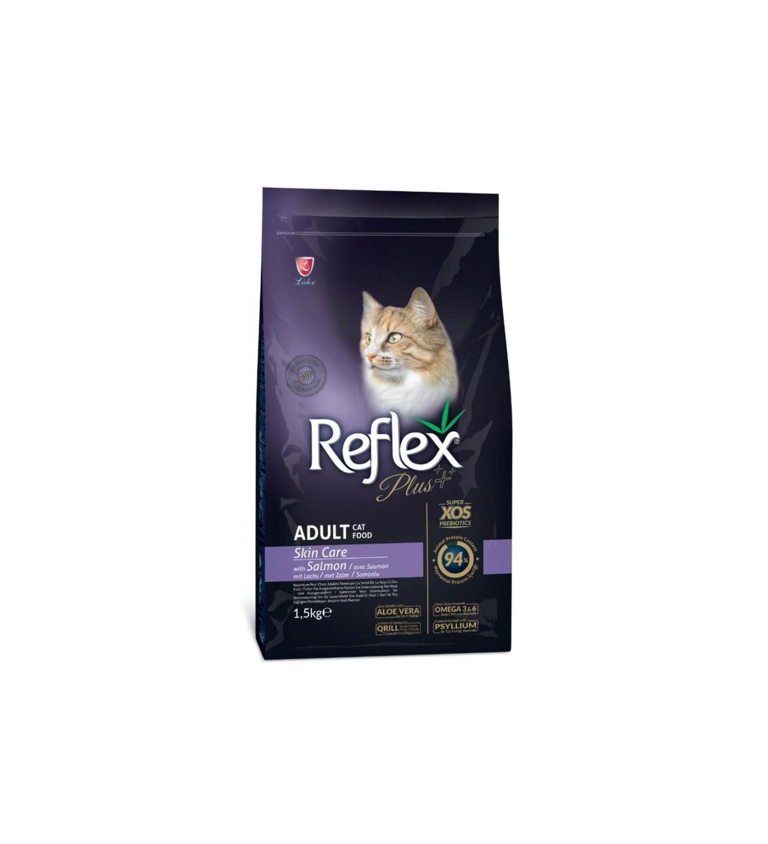 Reflex Plus Skin Care Salmon Cat Food 1.5 Kg