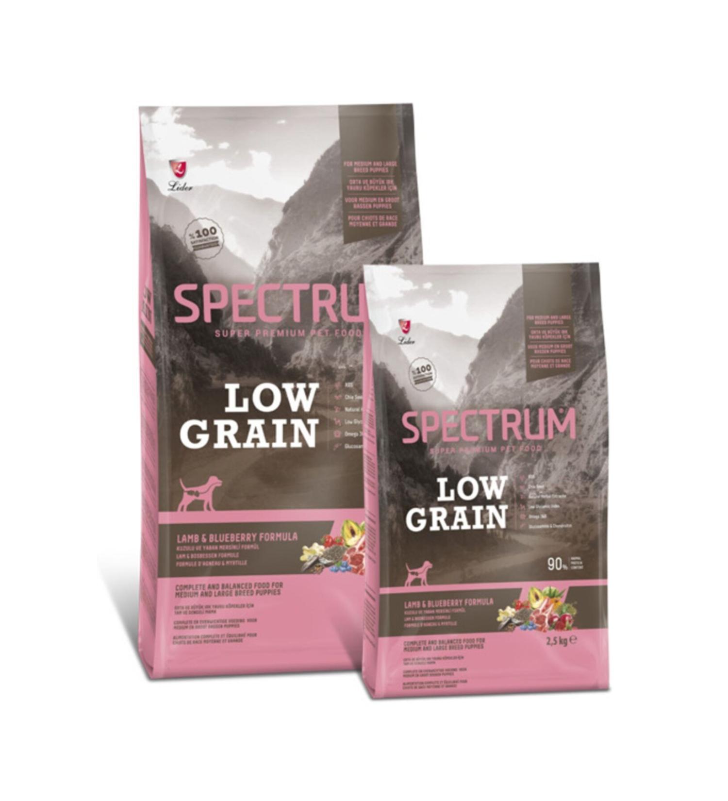 Spectrum Lamb/Blueberry Medium/Large Breed Puppy Food 2.5 Kg