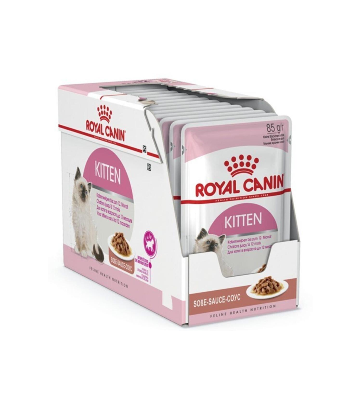 Royal Canin Kitten Sauce Wet Cat Food 85 gr X 6 Pieces