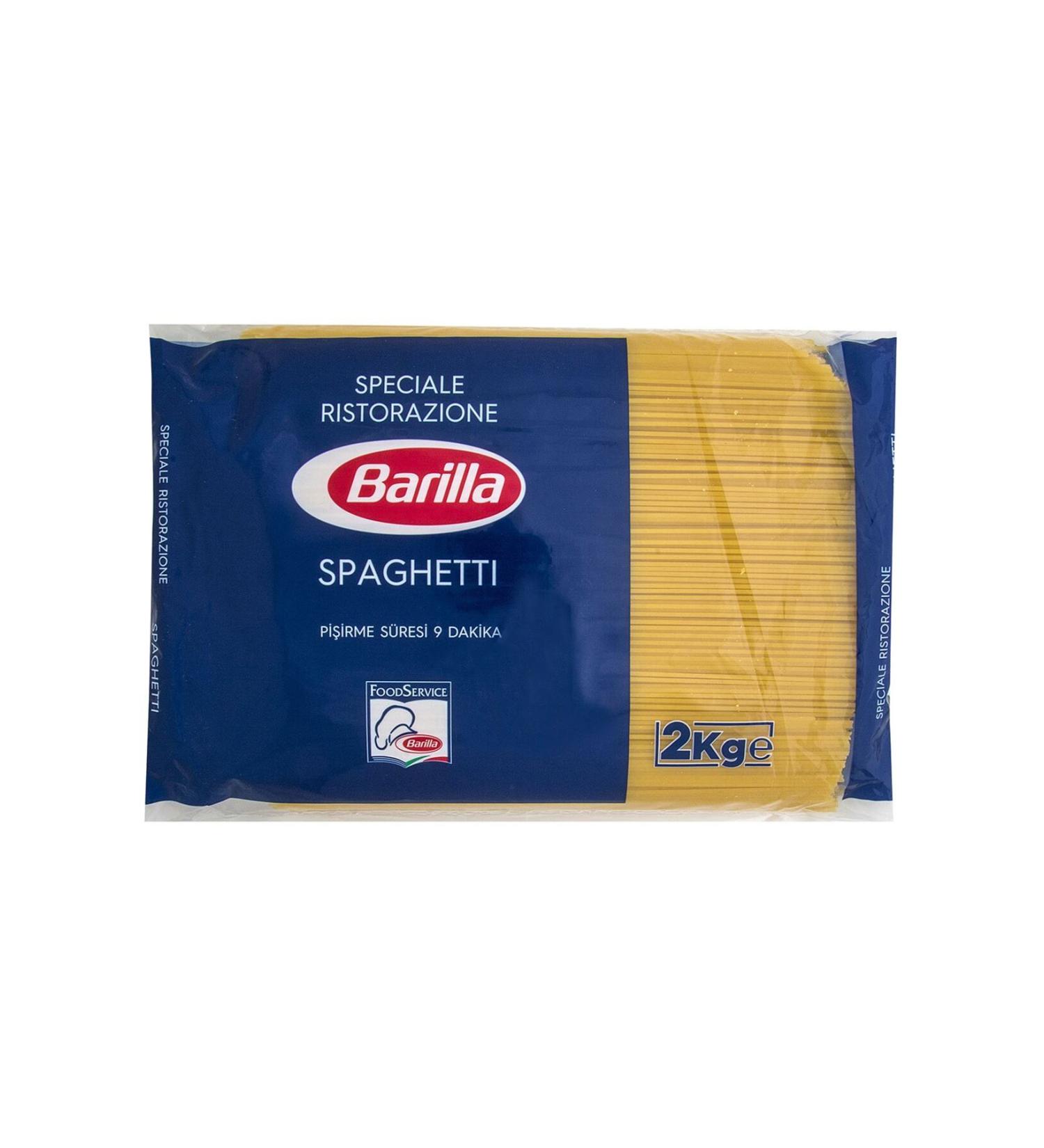 Barilla Pasta Spaghetti 2 KG x 5 Pieces (Box)