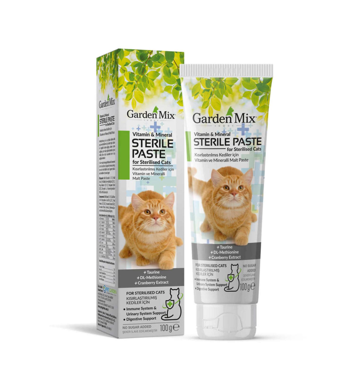 Gardenmix Garden Mix Cat Sterile Multivitamin Paste 100 Grams 353067