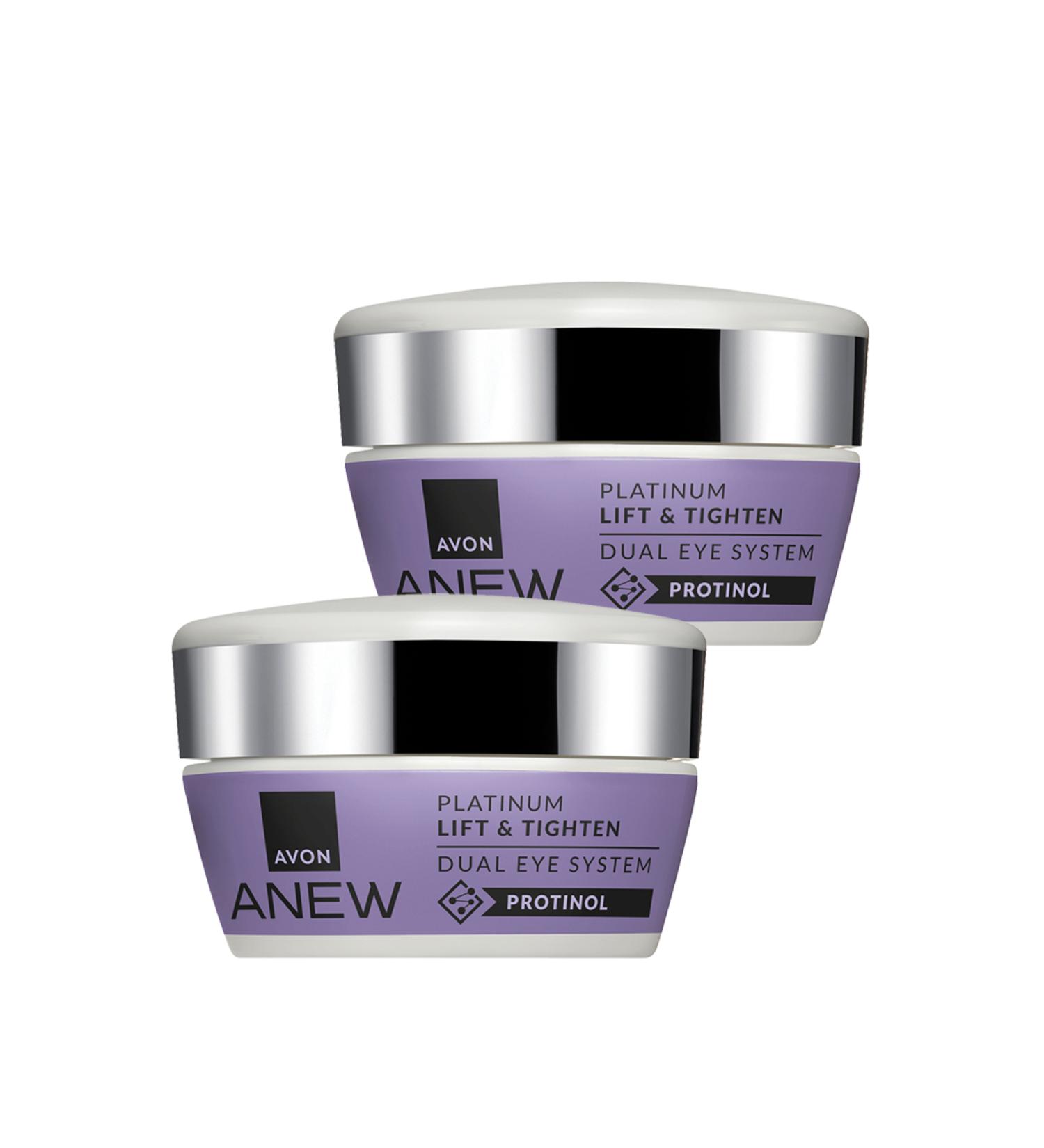 Avon Anew Platinum Lift & Tighten Dual Eye System 20 Ml. Set of two - Buy Online on GoSupps.com